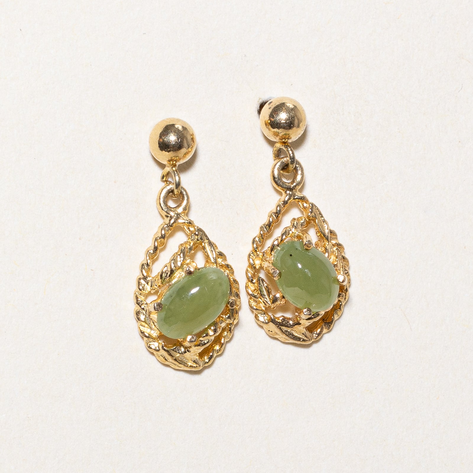 Serpentine Textured Drop Earrings | 1.00ctw