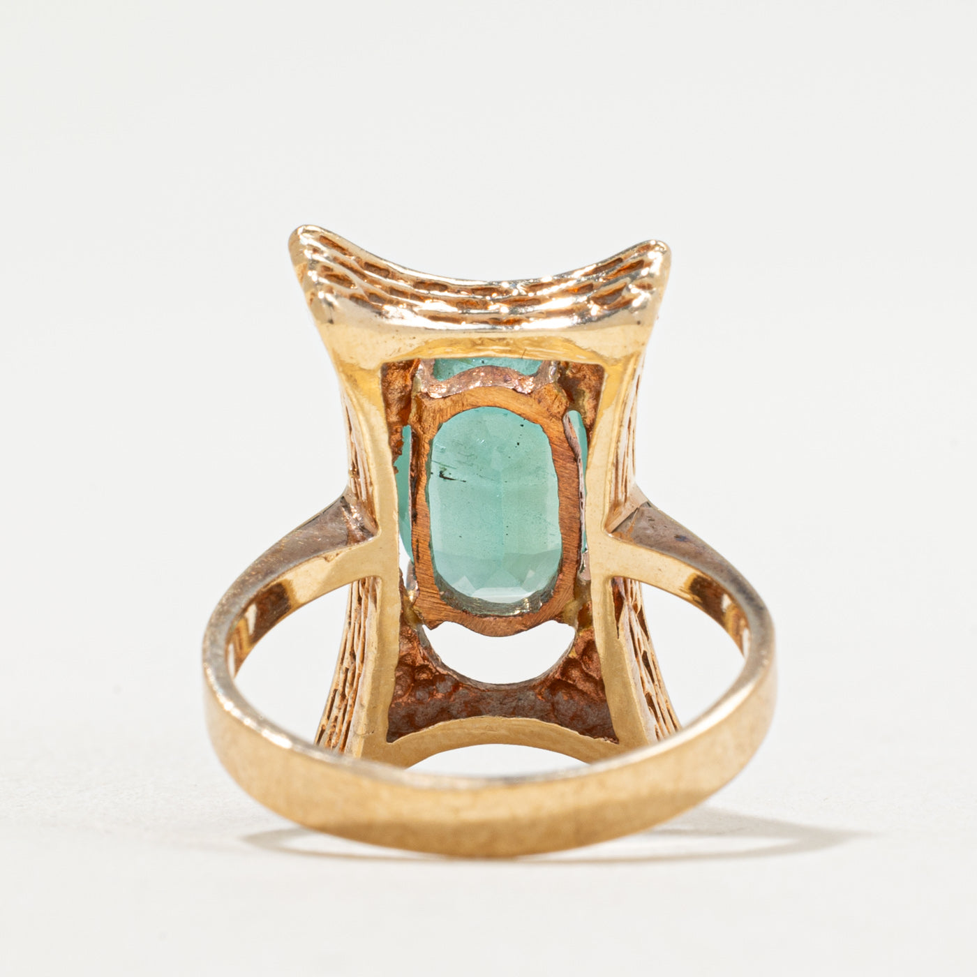 Vintage Canadian Emerald Geometric Ring | 1.50ct | SZ 6