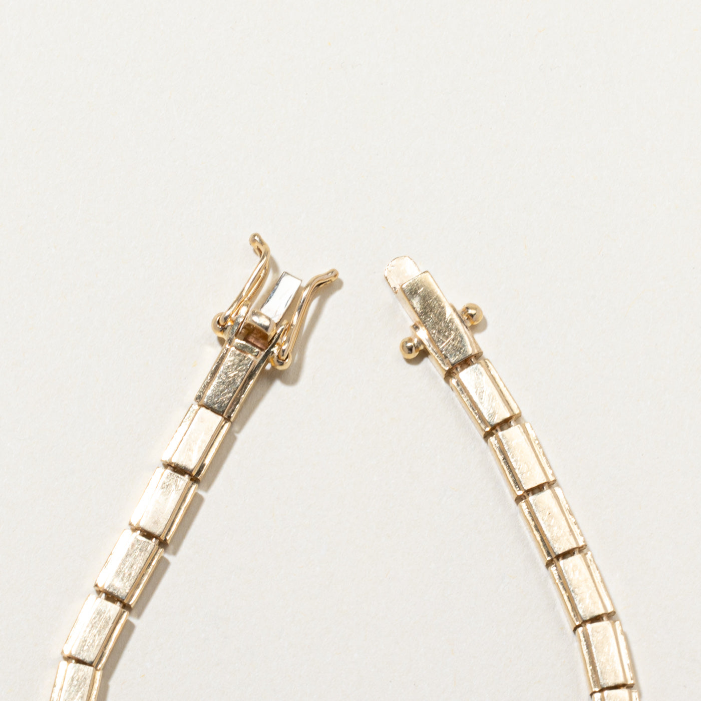 14K Diamond Hexagonal Design Bracelet | 1.10ctw | 7.5"