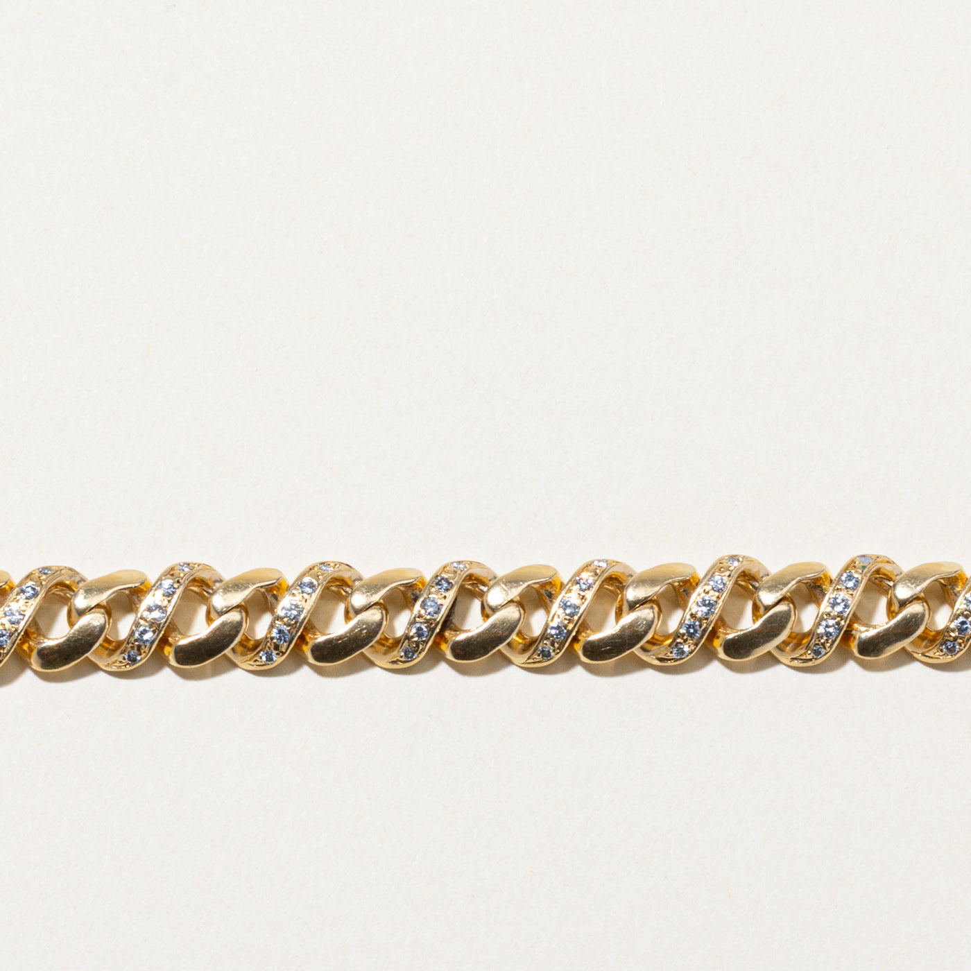18k Diamond Infinity Link Bracelet | 0.95ctw | 7.5"