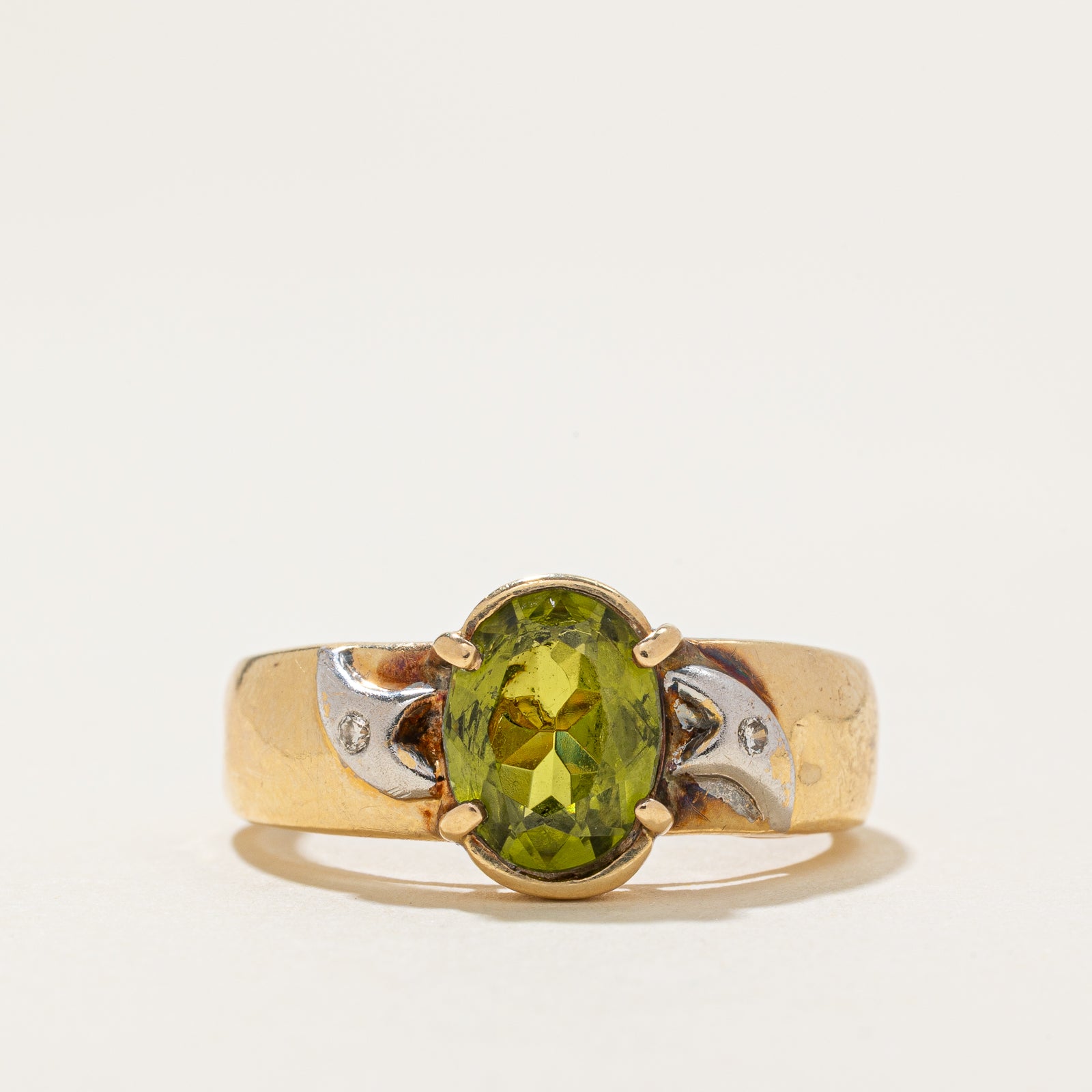 Synthetic Spinel & Diamond Ring | 1.90ct, 0.02ctw | SZ 7.75