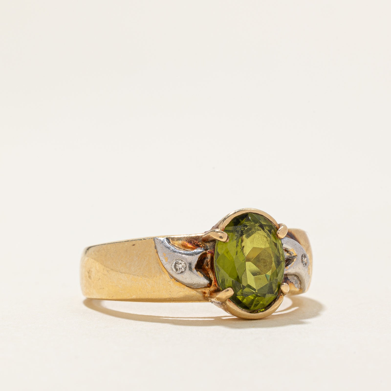 Synthetic Spinel & Diamond Ring | 1.90ct, 0.02ctw | SZ 7.75
