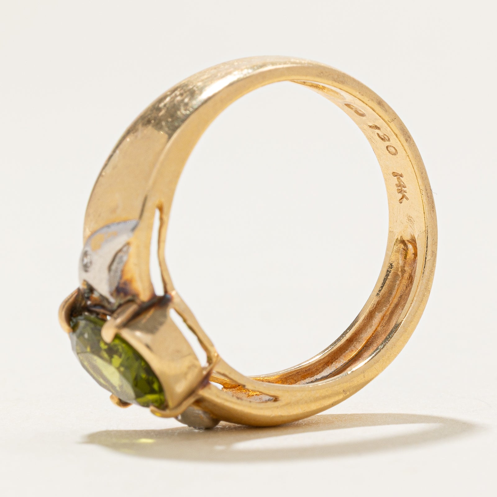 Synthetic Spinel & Diamond Ring | 1.90ct, 0.02ctw | SZ 7.75