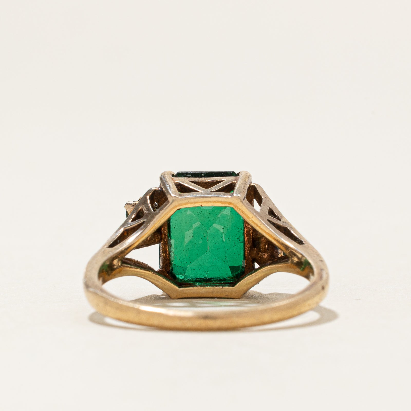 'Birks' Solitaire Synthetic Spinel Ring | 3.75ctw | SZ 6.75