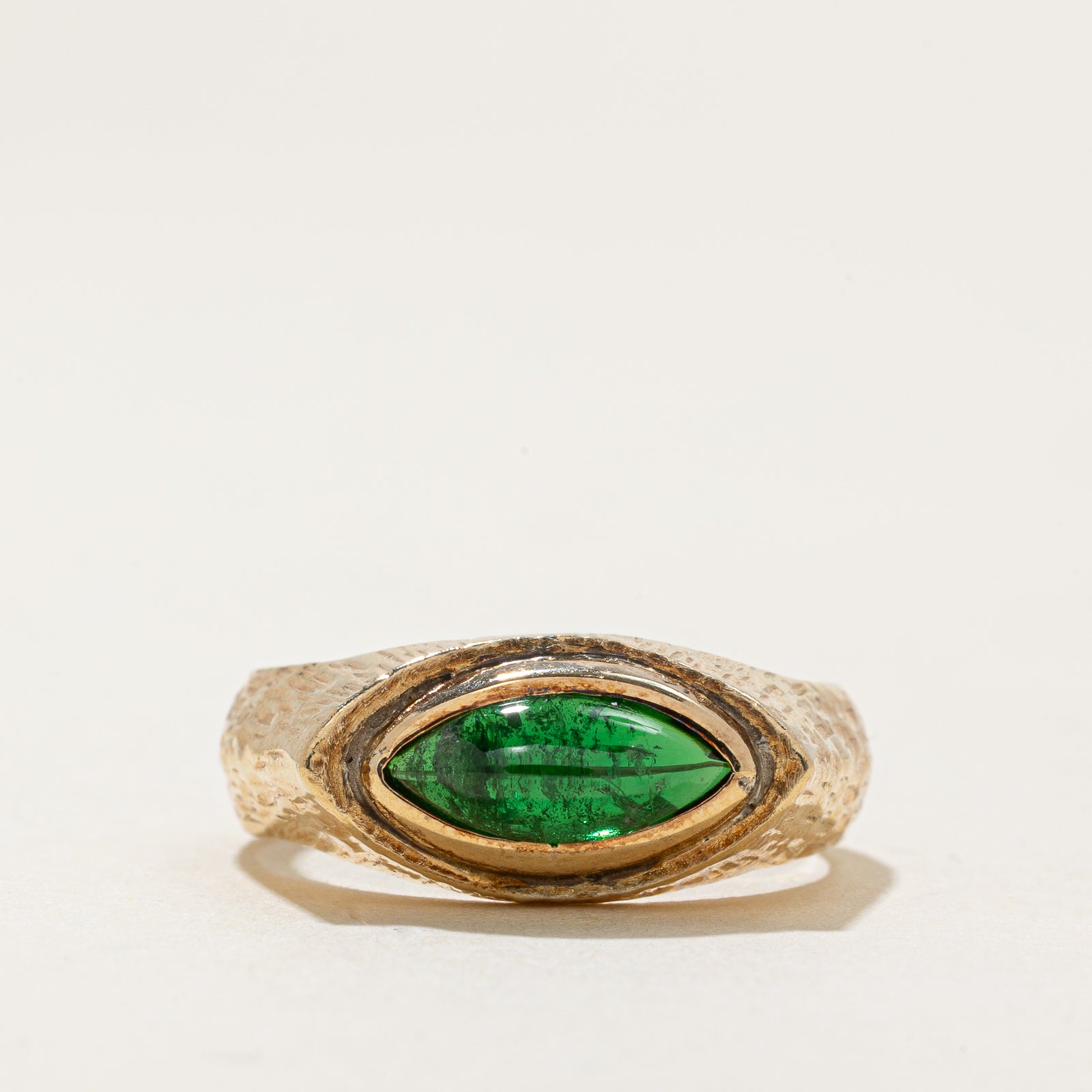 1978 London East West Tsavorite Ring | 1.10ct | SZ 6.25