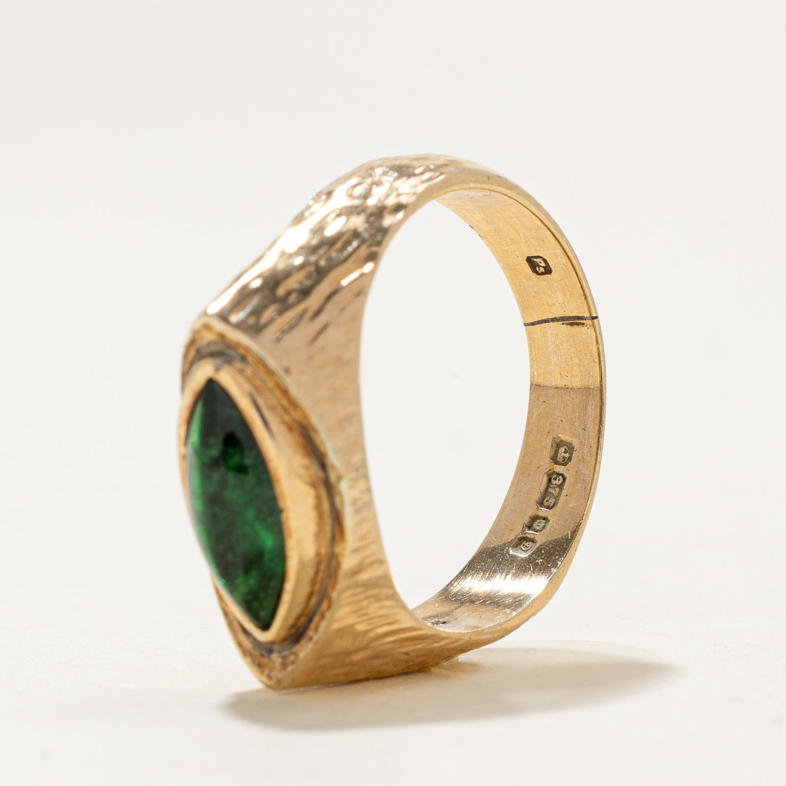 1978 London East West Tsavorite Ring | 1.10ct | SZ 6.25