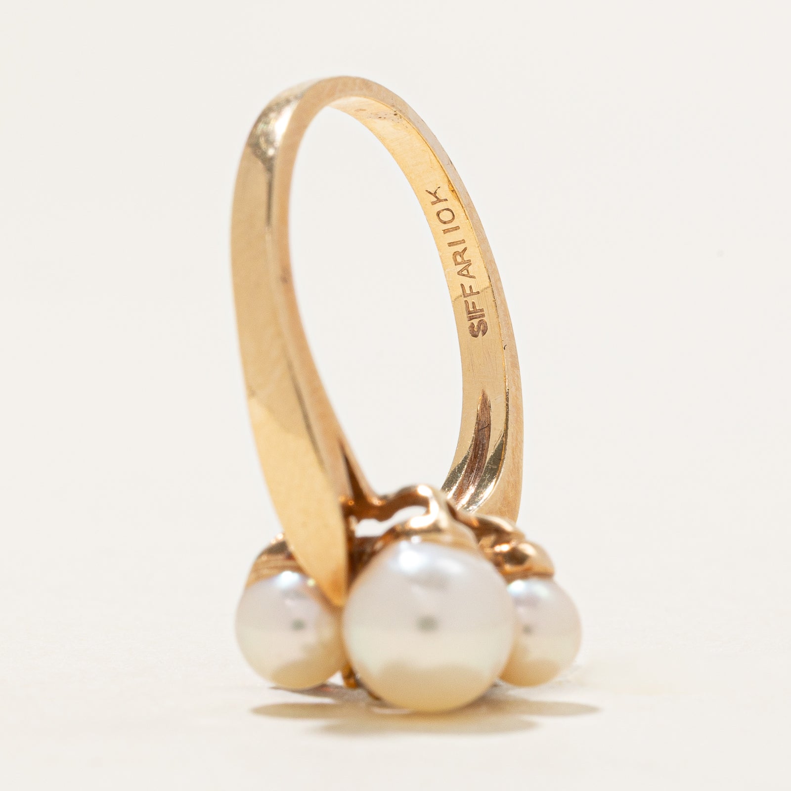 Pearl, Garnet & Diamond Ring | 0.35ctw, 0.05ctw | SZ 7.5