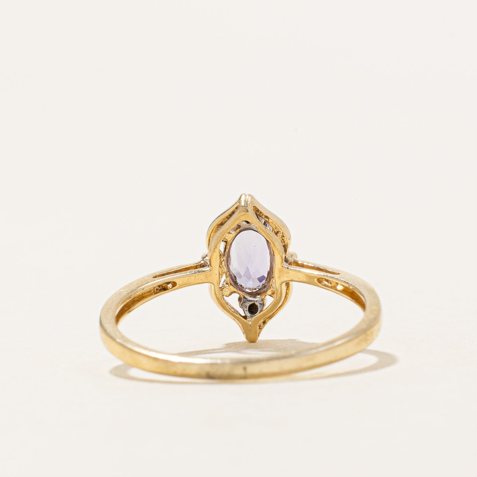 Tanzanite & Diamond Ring | 0.45ct | 0.02ctw | SZ 8