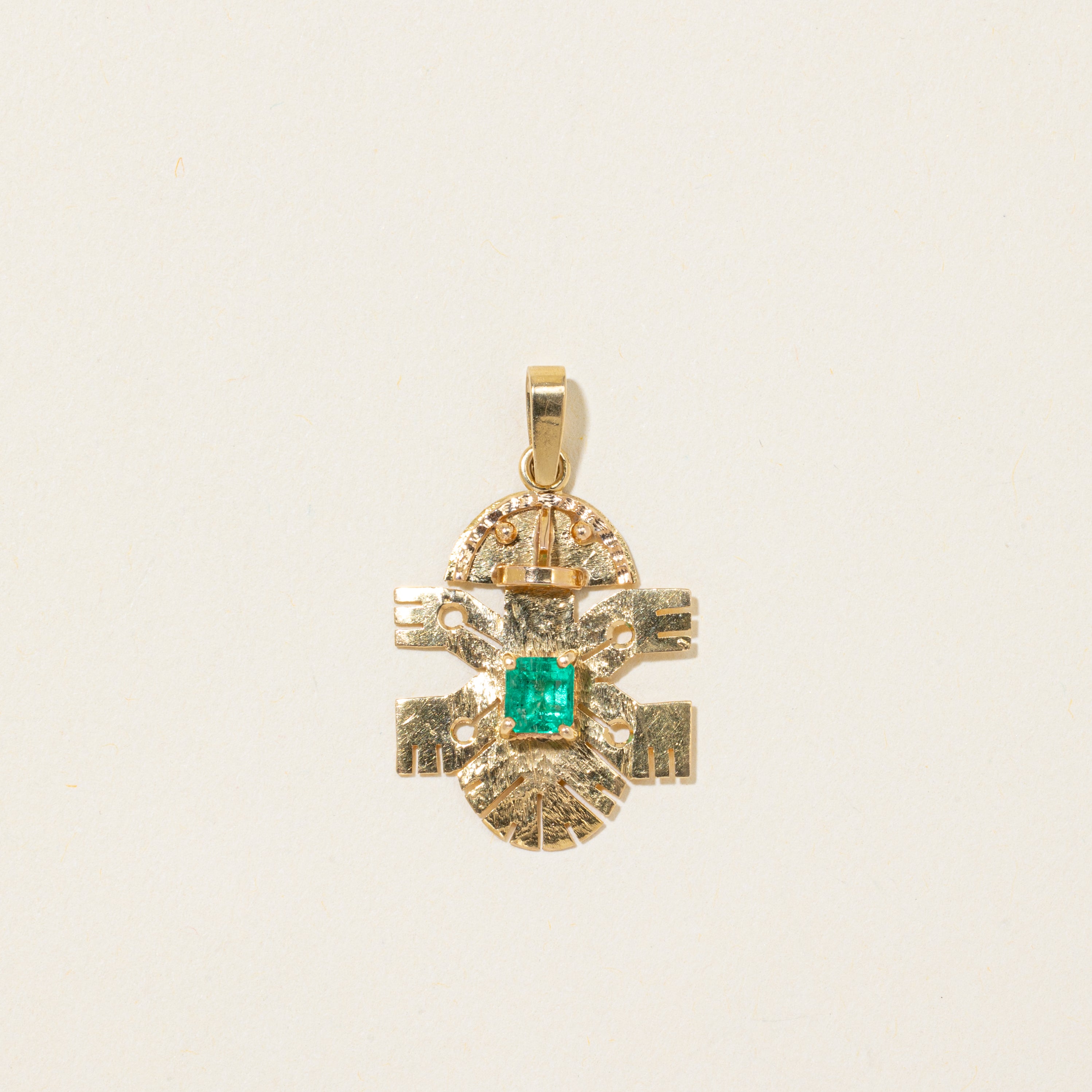 Emerald Inca Pendant | 0.50ct