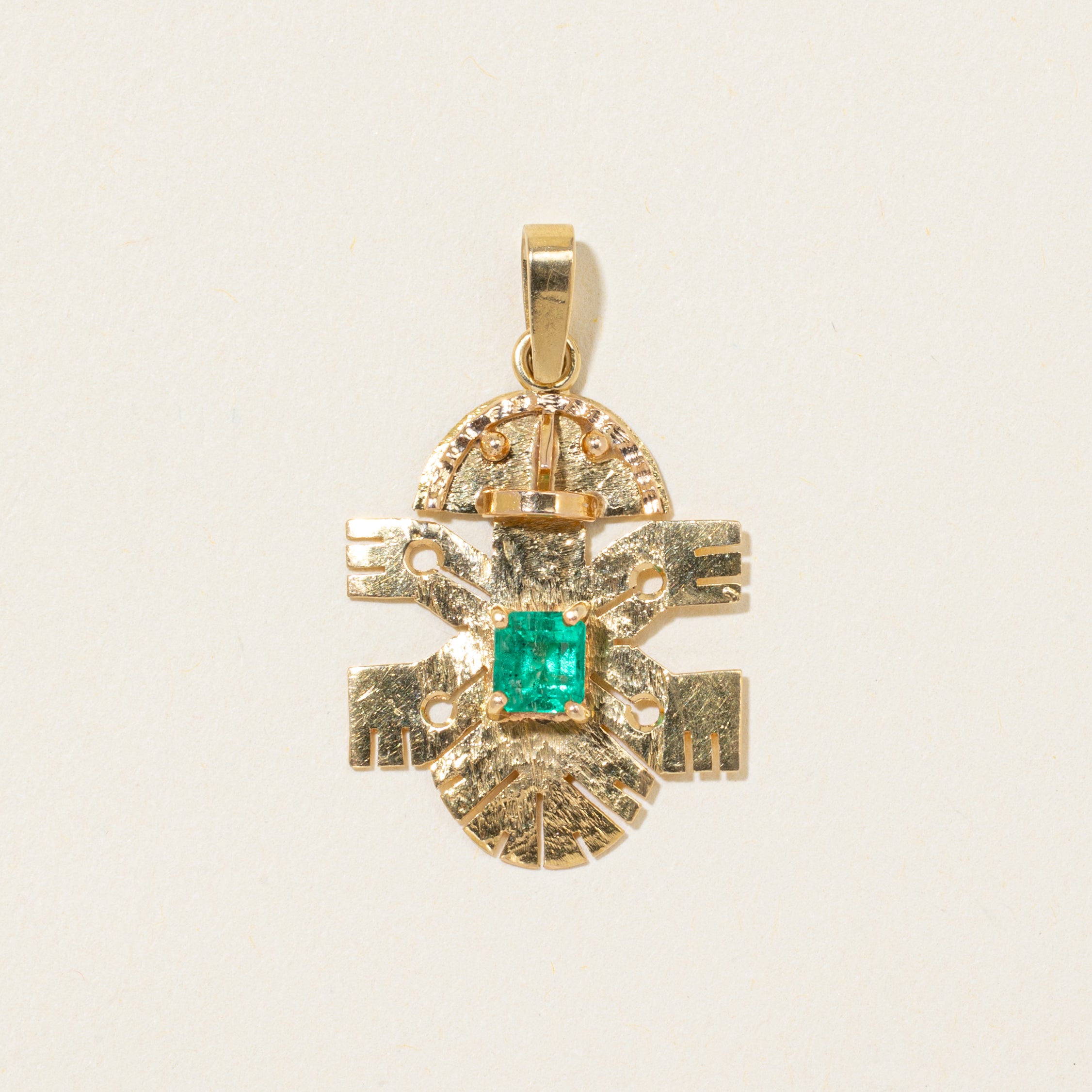 Emerald Inca Pendant | 0.50ct