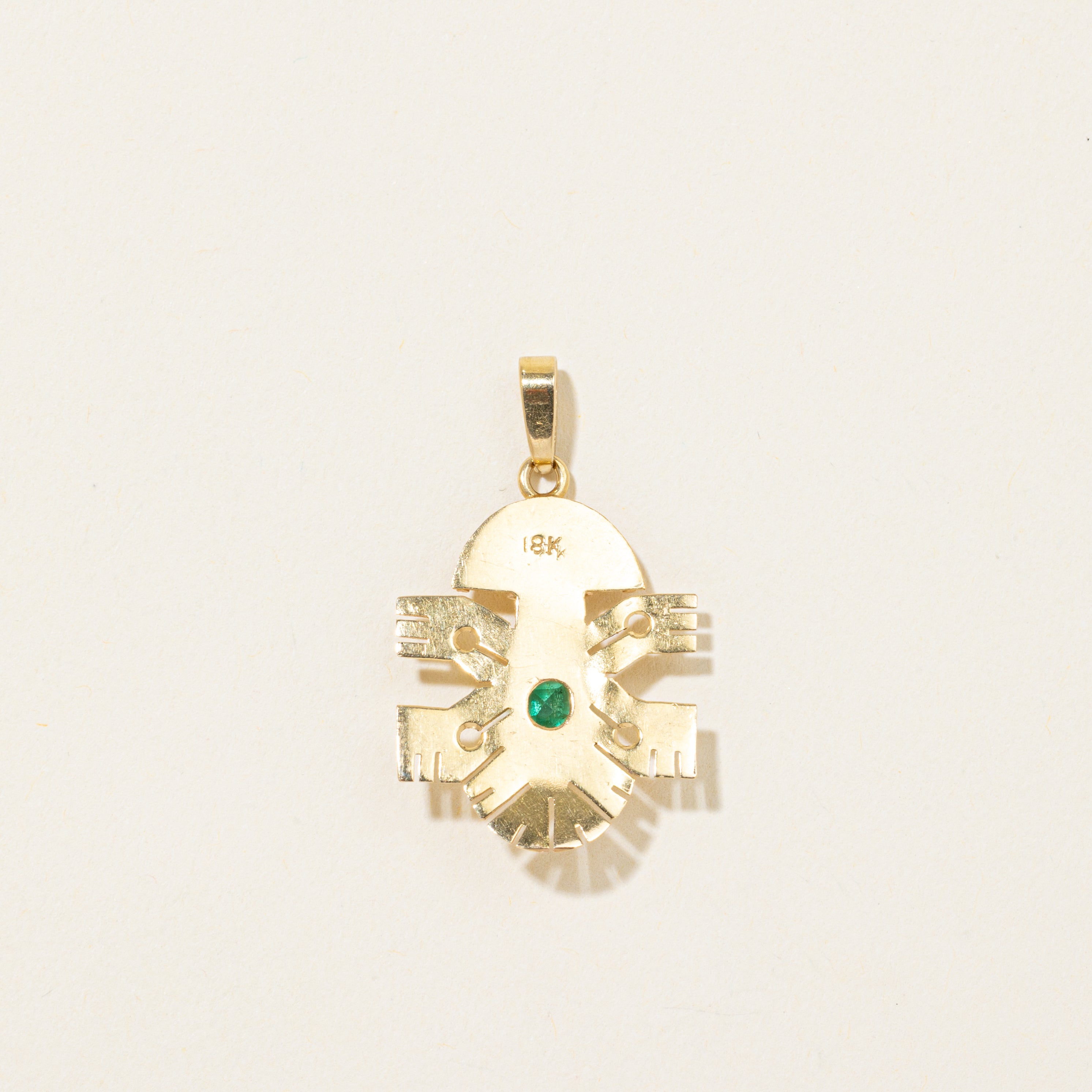 Emerald Inca Pendant | 0.50ct