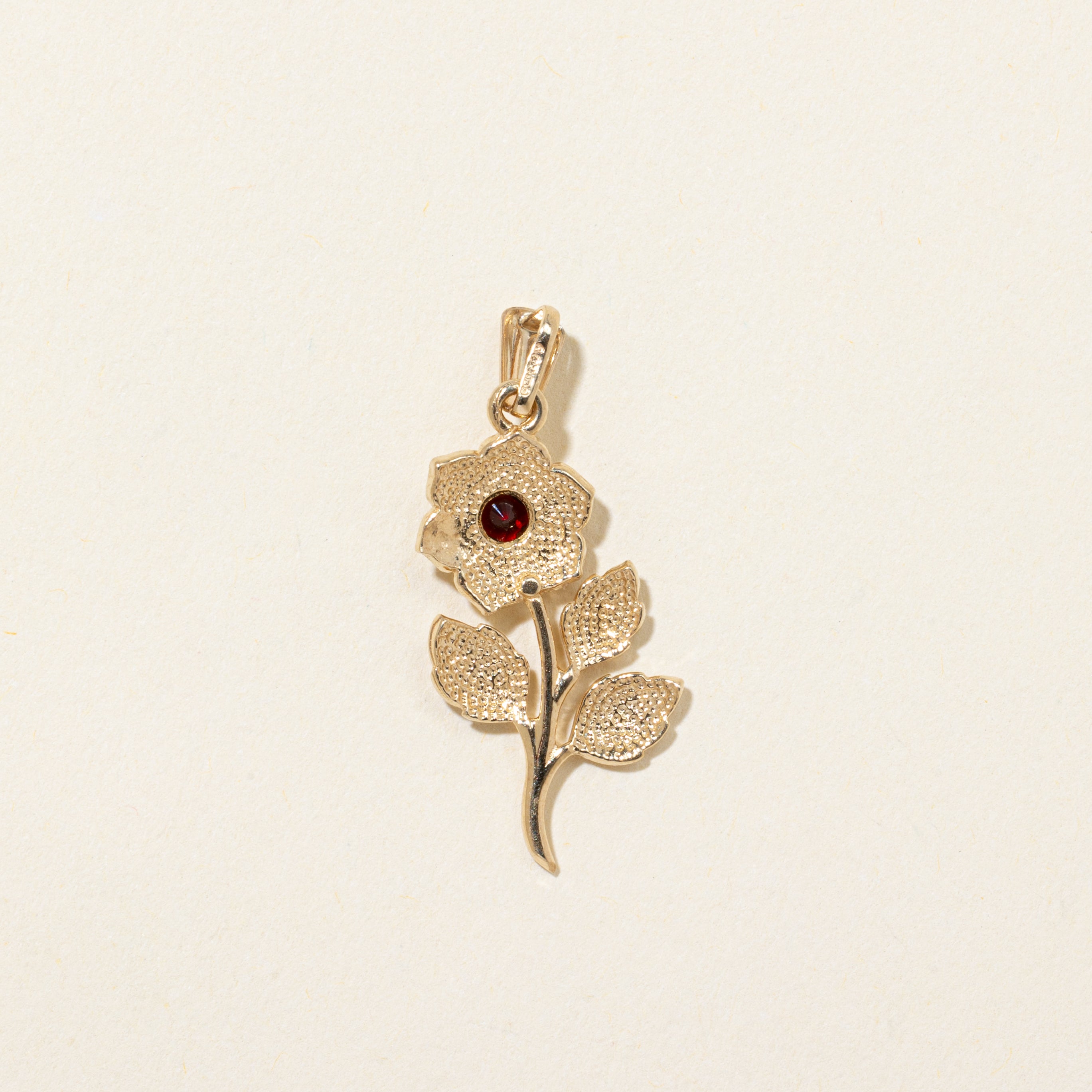 Flower Garnet Pendant | 0.18ct