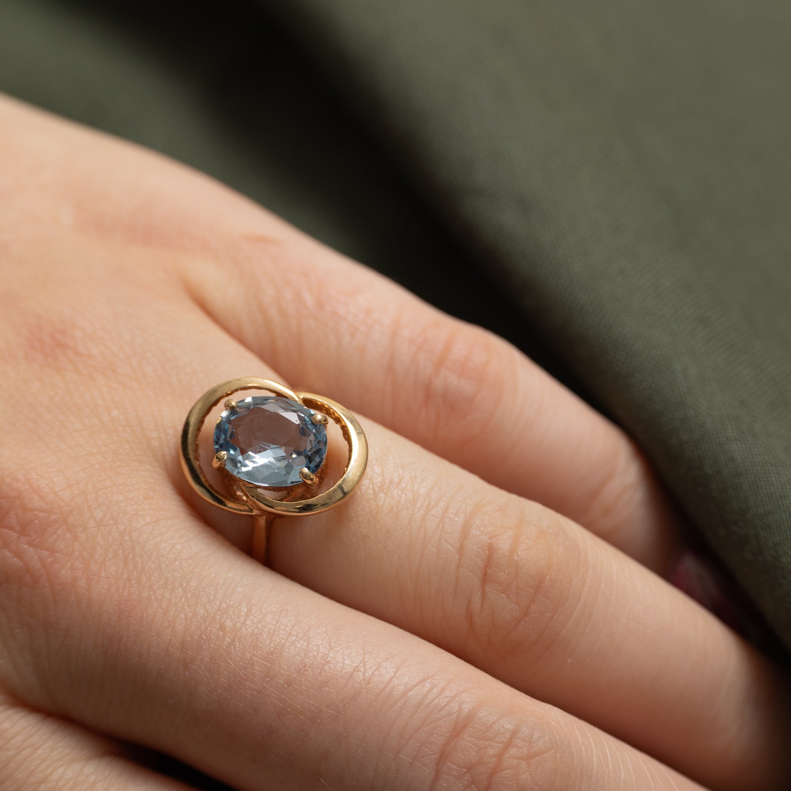 Synthetic Spinel Cocktail Ring | 2.75ct | SZ 6.25