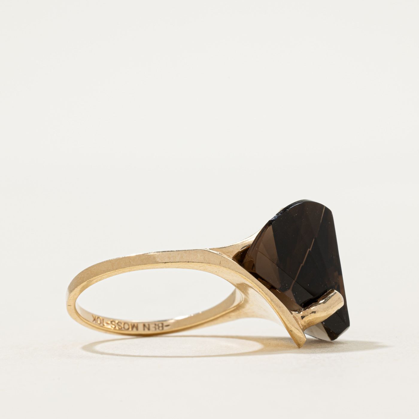 Smoky Quartz Cocktail Ring | 10.00ct | SZ 6.5