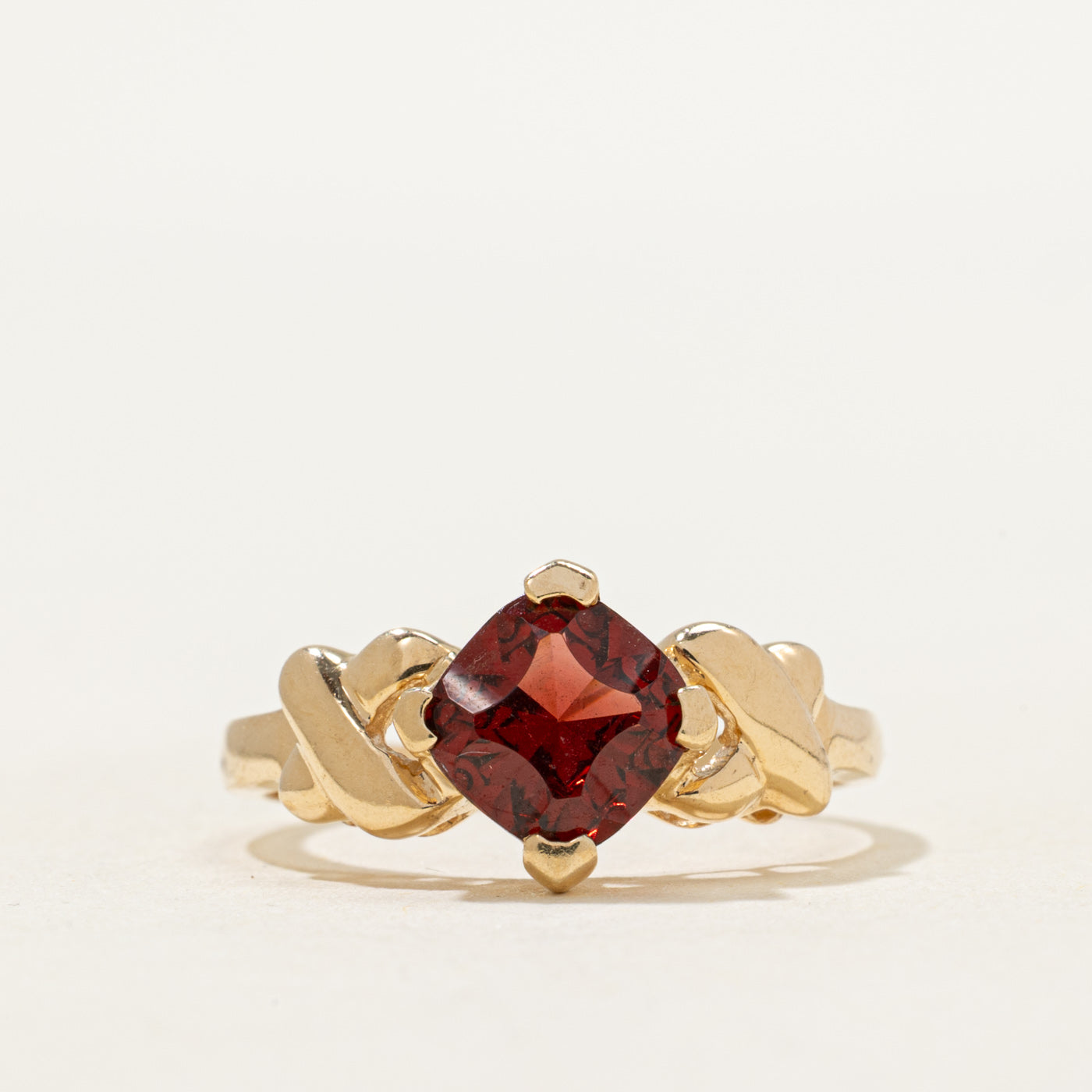 Solitaire Garnet Ring | 1.50ct | SZ 8
