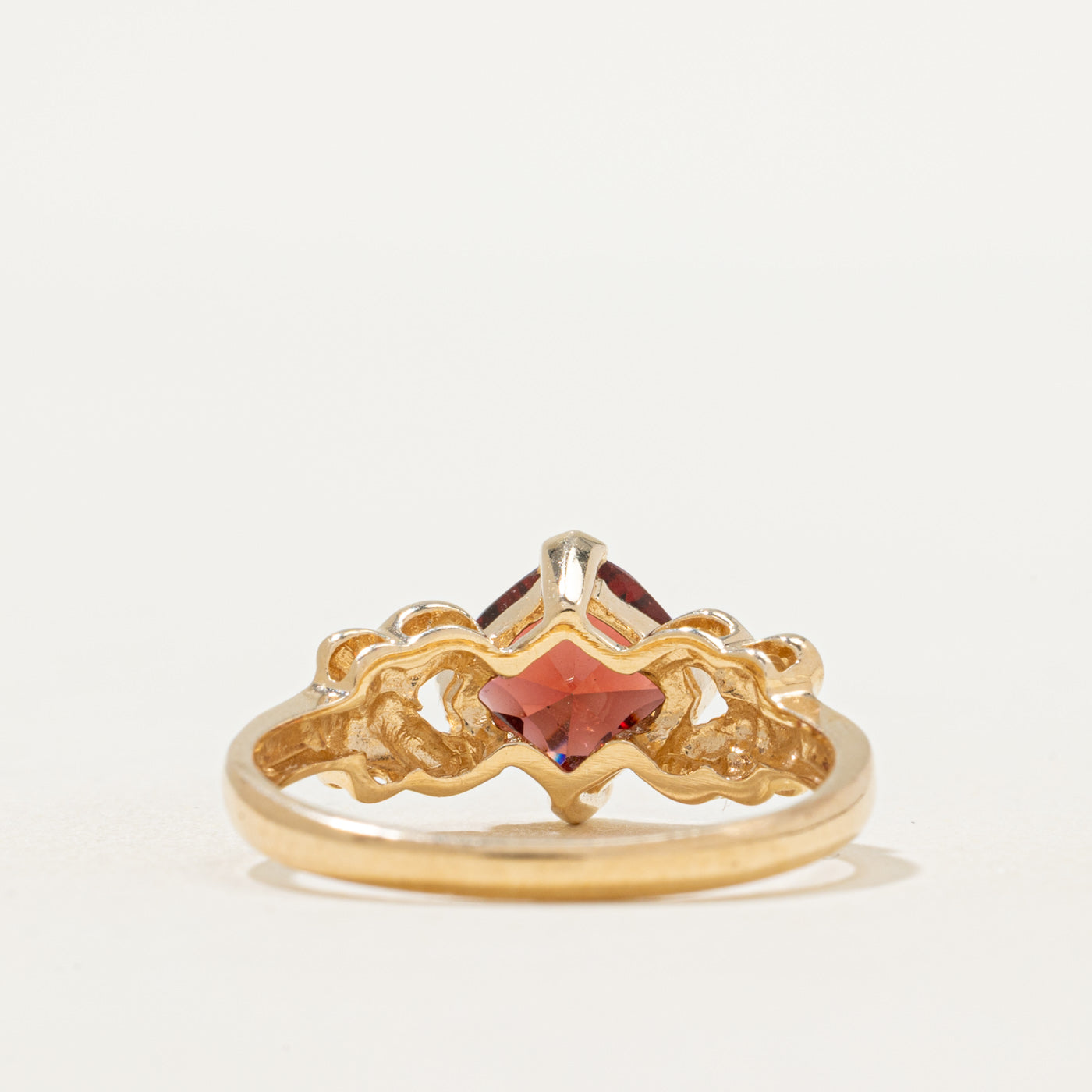 Solitaire Garnet Ring | 1.50ct | SZ 8