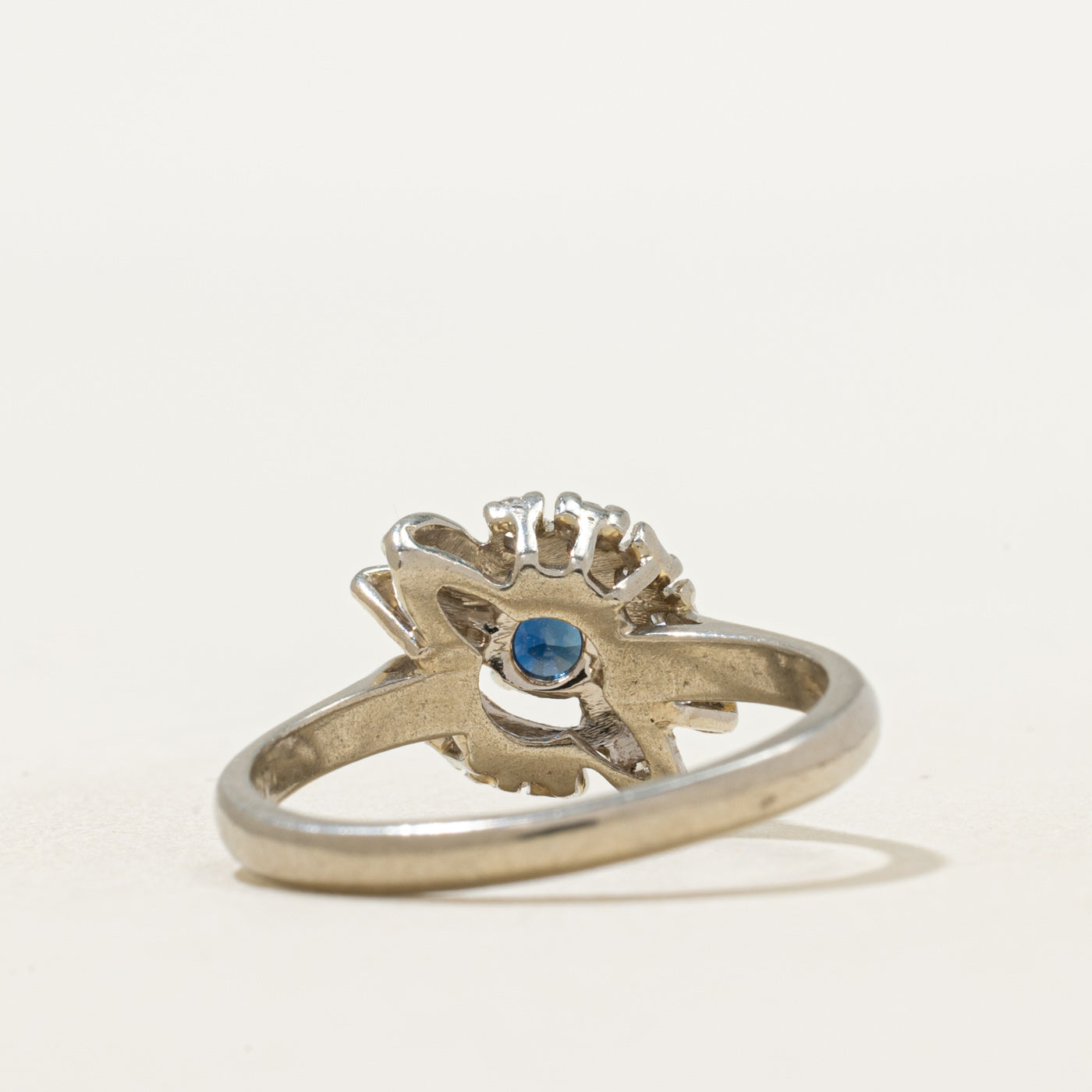 Sapphire & Diamond Ring | 0.28ct, 0.12ctw | SZ 7