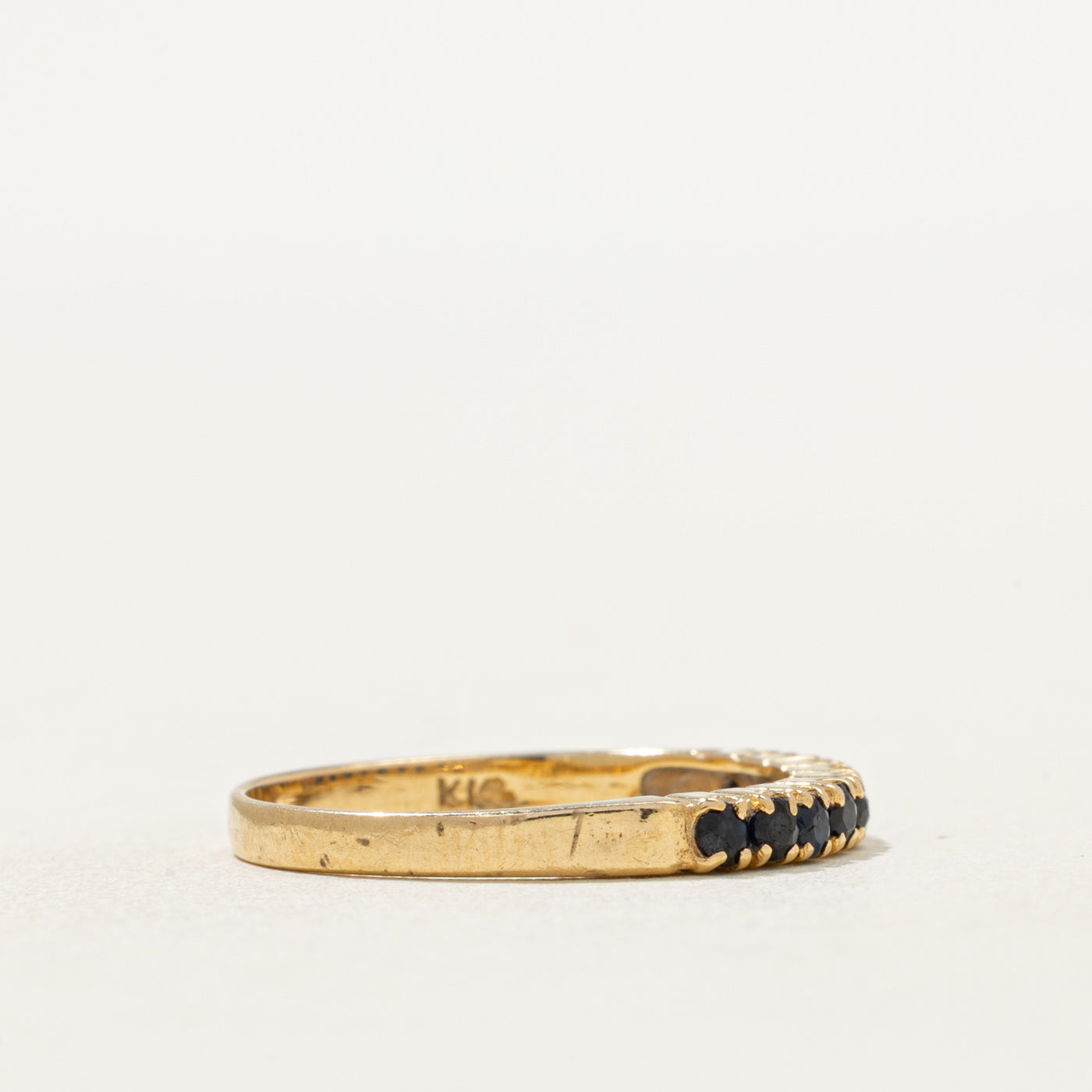 Semi Eternity Sapphire Band | 0.25ctw | SZ 5.75