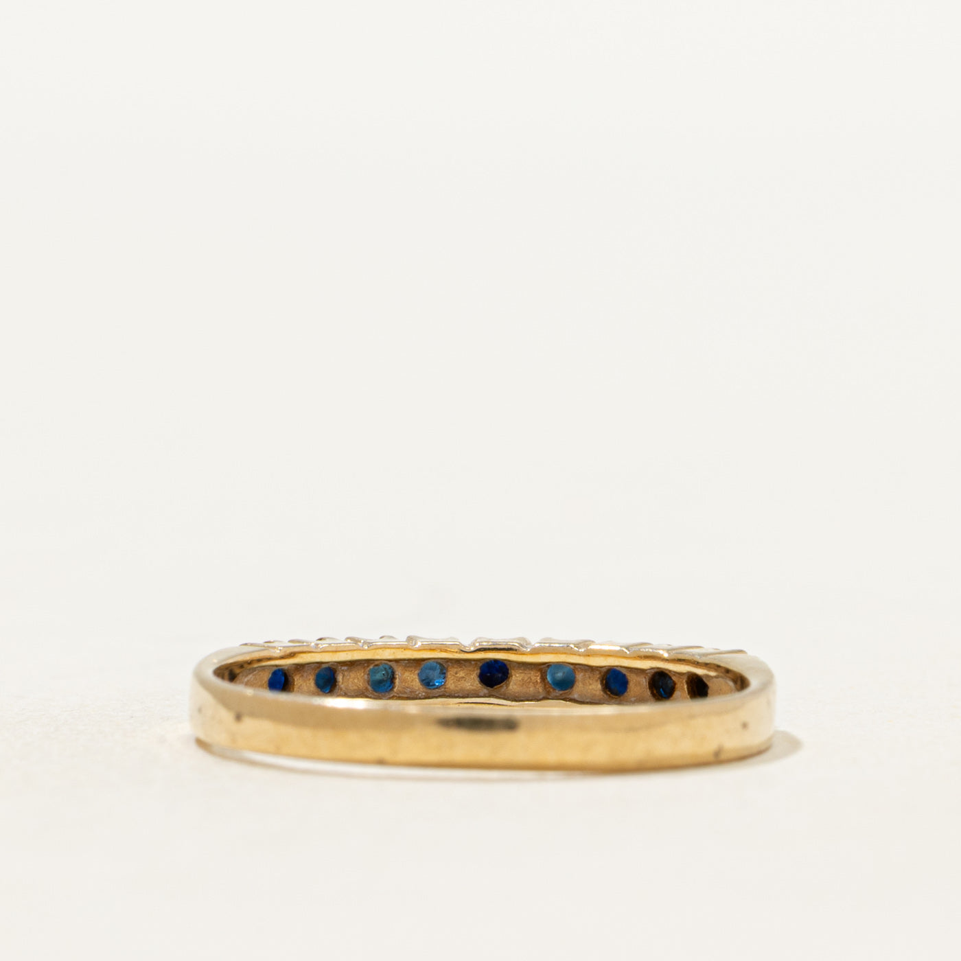 Semi Eternity Sapphire Band | 0.25ctw | SZ 5.75