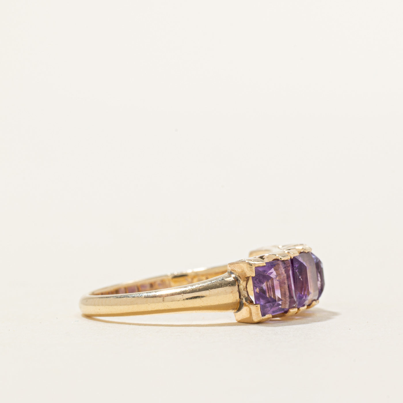 Four-Stone Amethyst Ring | 1.80ctw | SZ 6.5