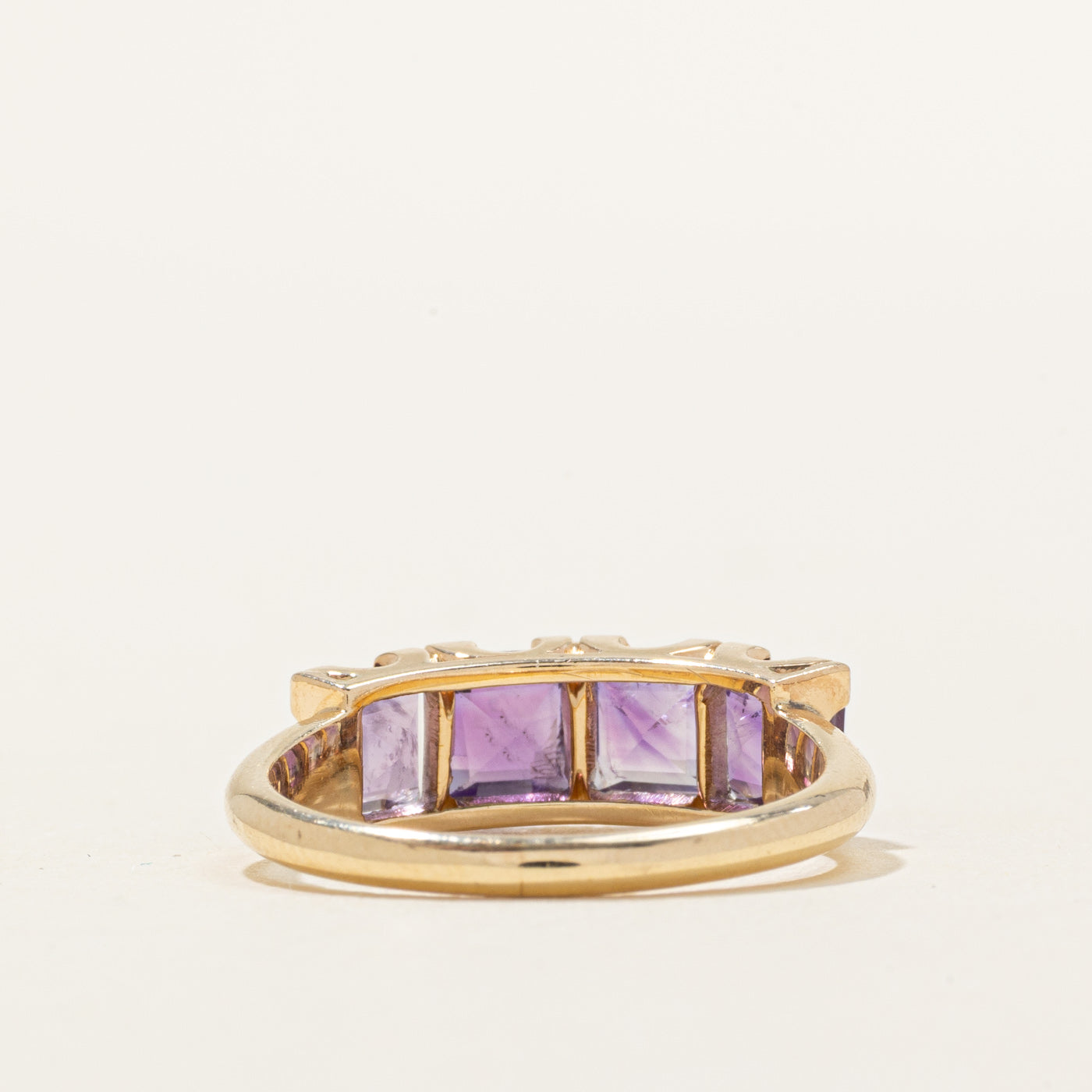 Four-Stone Amethyst Ring | 1.80ctw | SZ 6.5