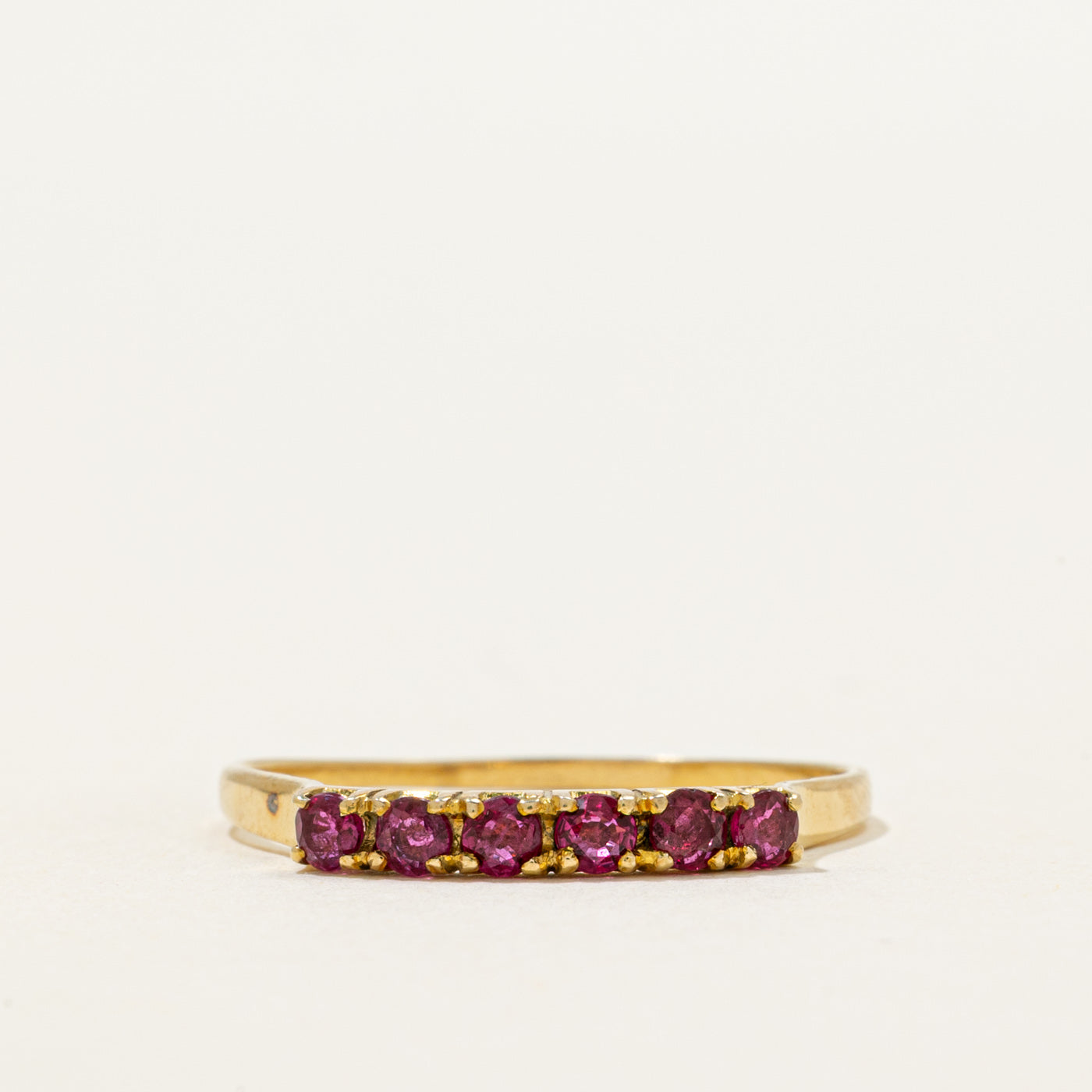 Six Stone Ruby Band | 0.30ctw | SZ 9