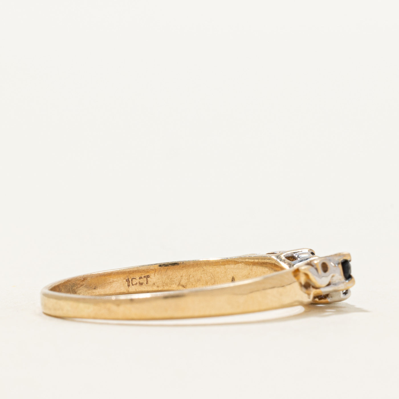 Five Stone Sapphire Contour Ring | 0.15ctw | SZ 9.5