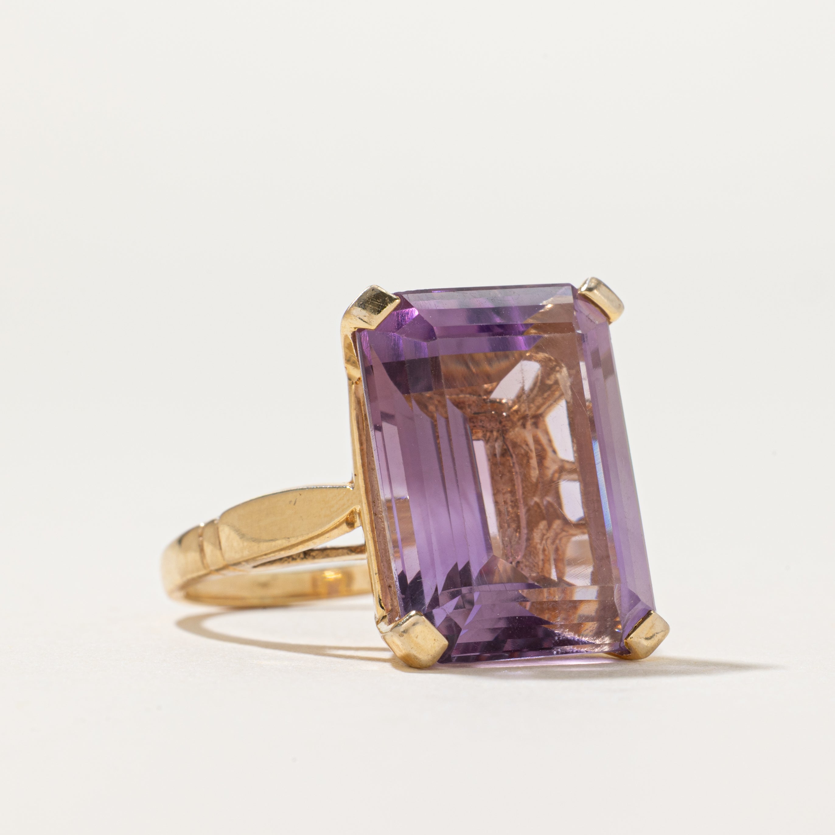Amethyst Cocktail Ring | 13.5ct | SZ 6.5