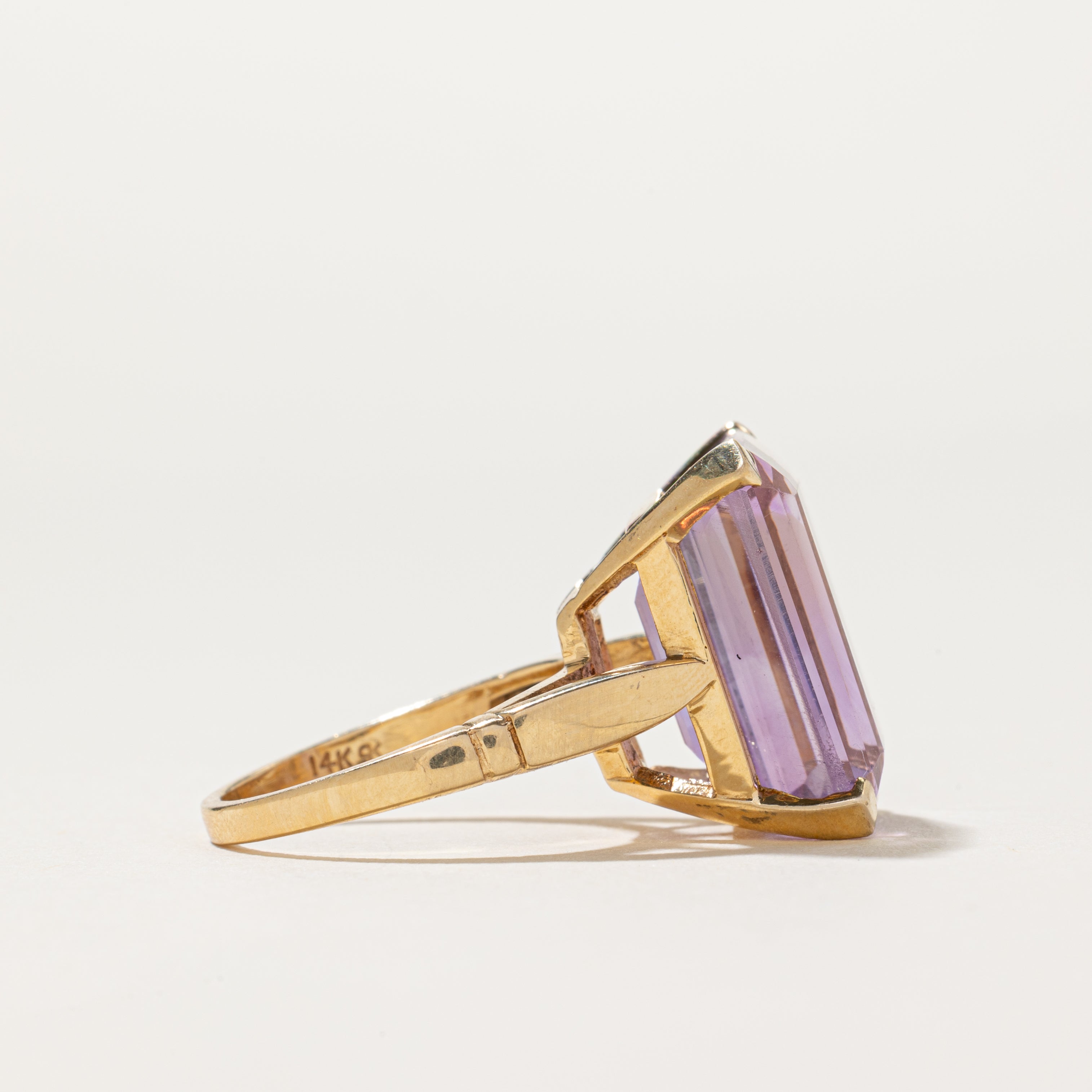 Amethyst Cocktail Ring | 13.5ct | SZ 6.5