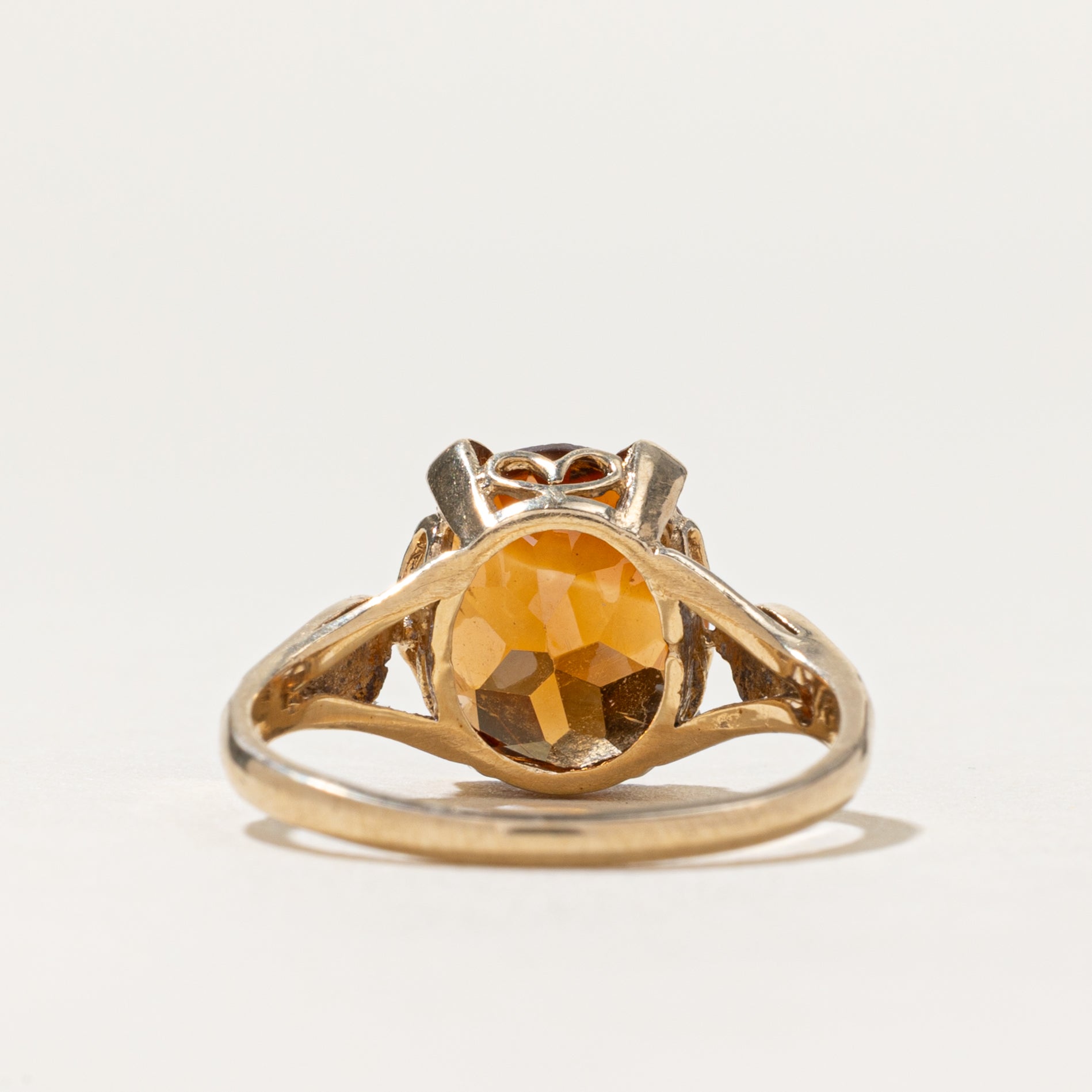 1969 London Solitaire Zircon Ring | 4.80ct | SZ 6.5