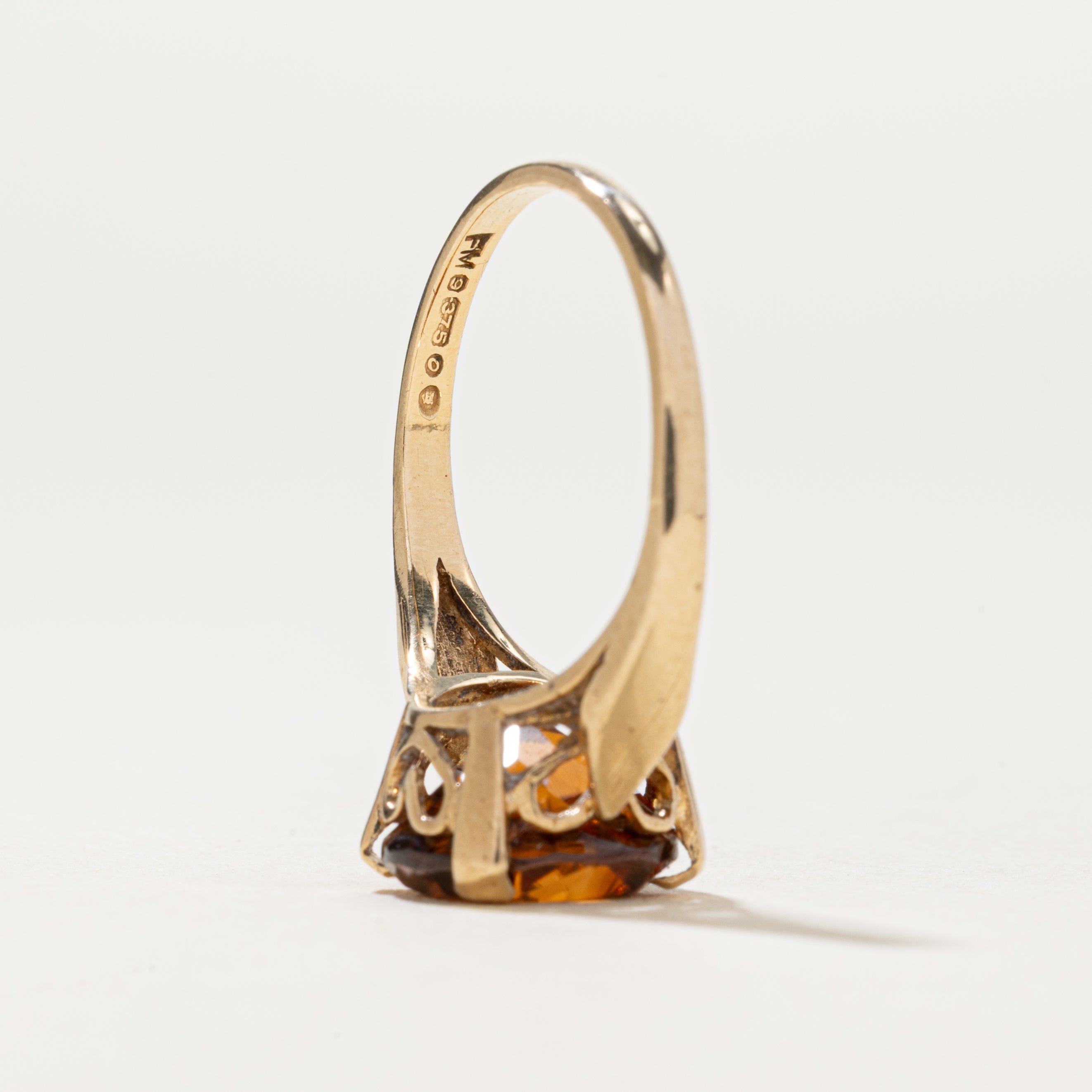 1969 London Solitaire Zircon Ring | 4.80ct | SZ 6.5