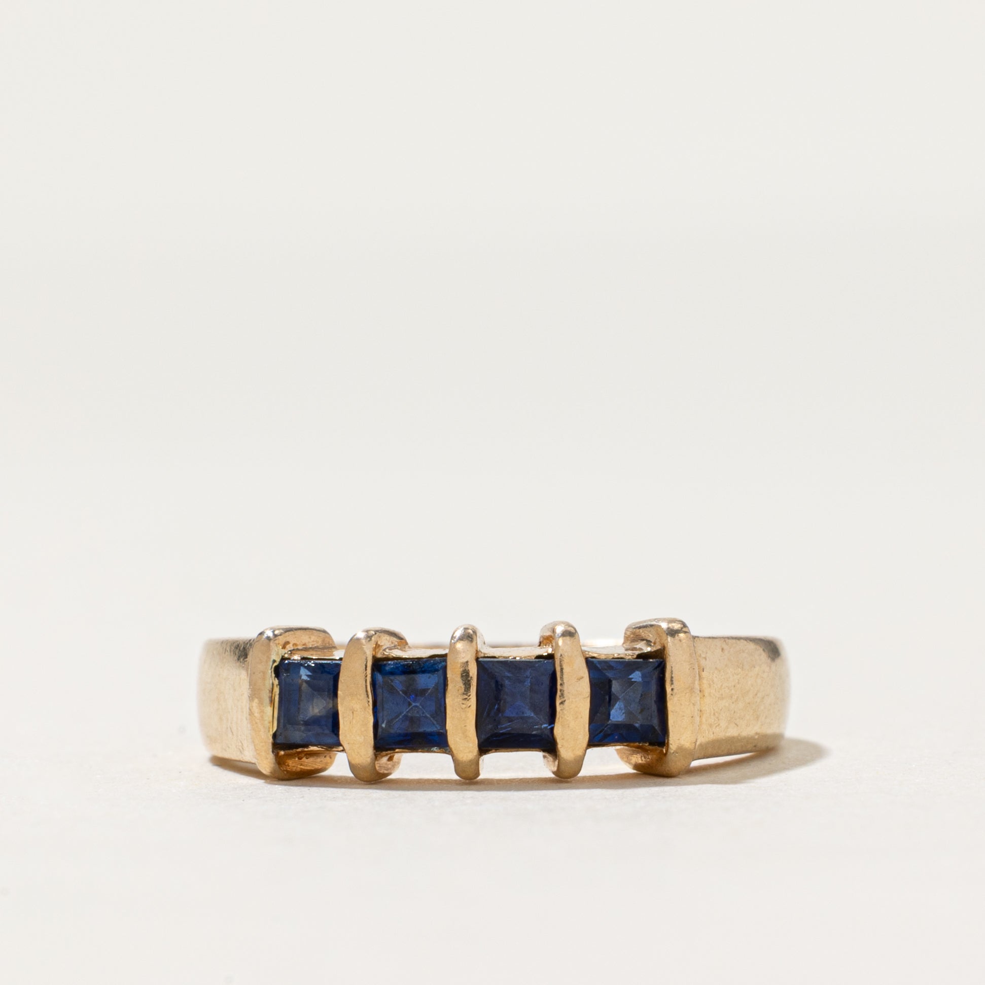 Four Stone Sapphire Ring | 0.50ctw | SZ 4.75