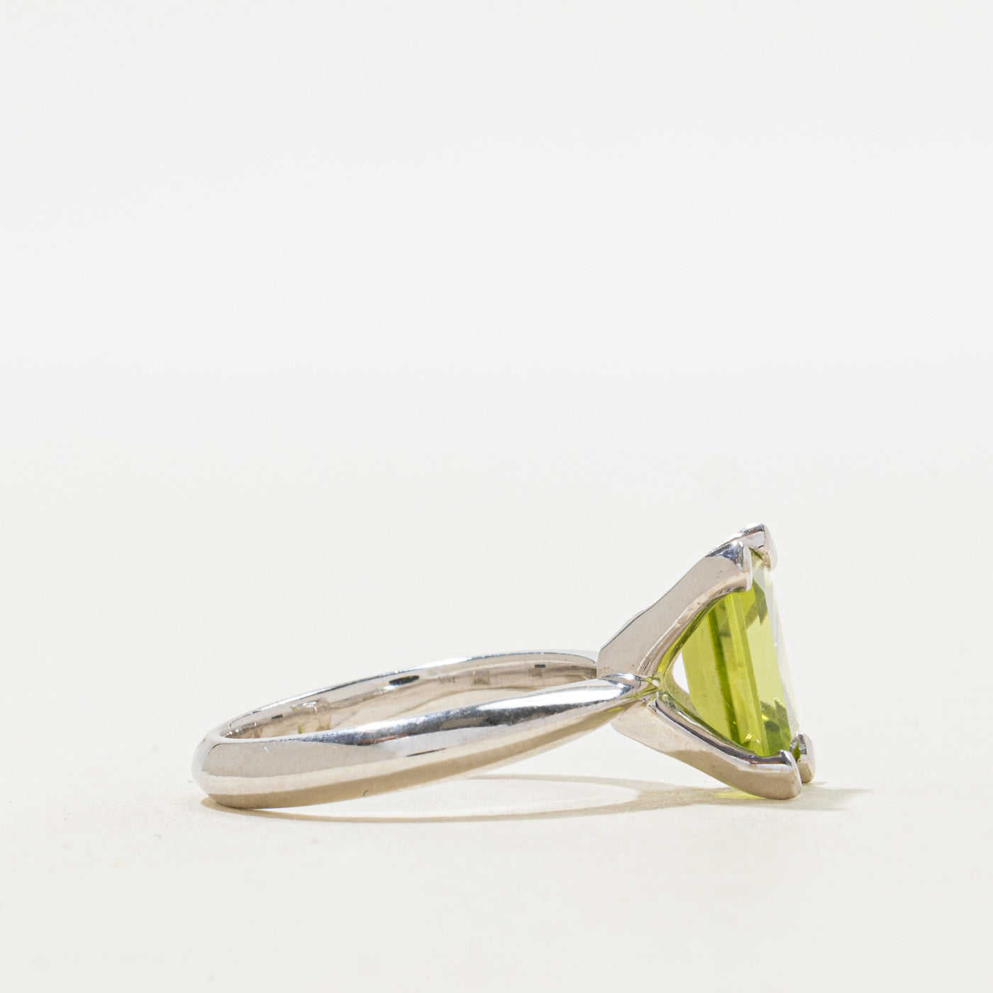 Single Stone Peridot Ring | 2.80ct | SZ 5