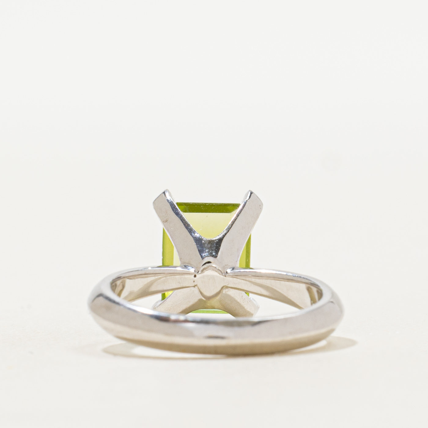 Single Stone Peridot Ring | 2.80ct | SZ 5