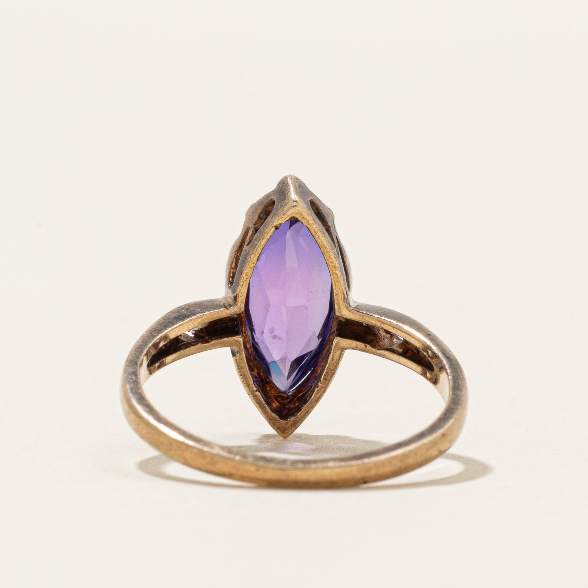 Marquise Cut Synthetic Sapphire Ring | 2.00ct | SZ 5.75