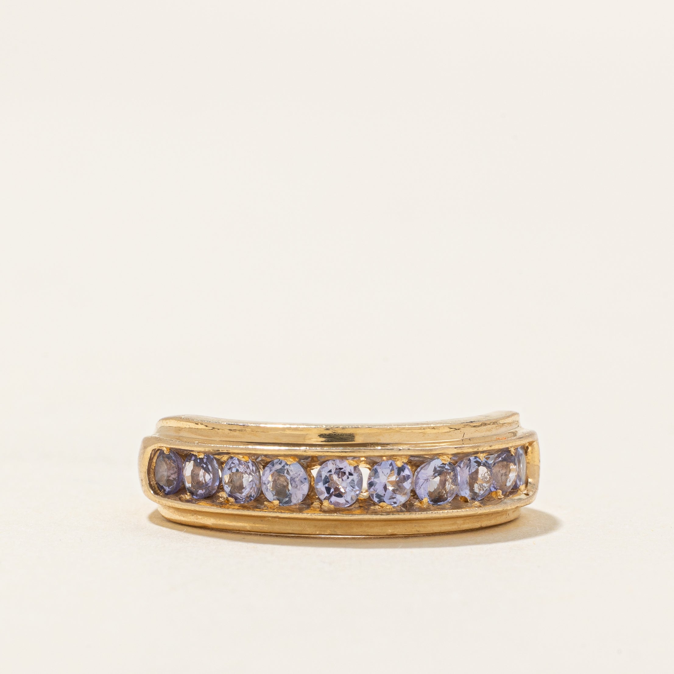 Semi Eternity Tanzanite Band | 0.38ctw | SZ 5