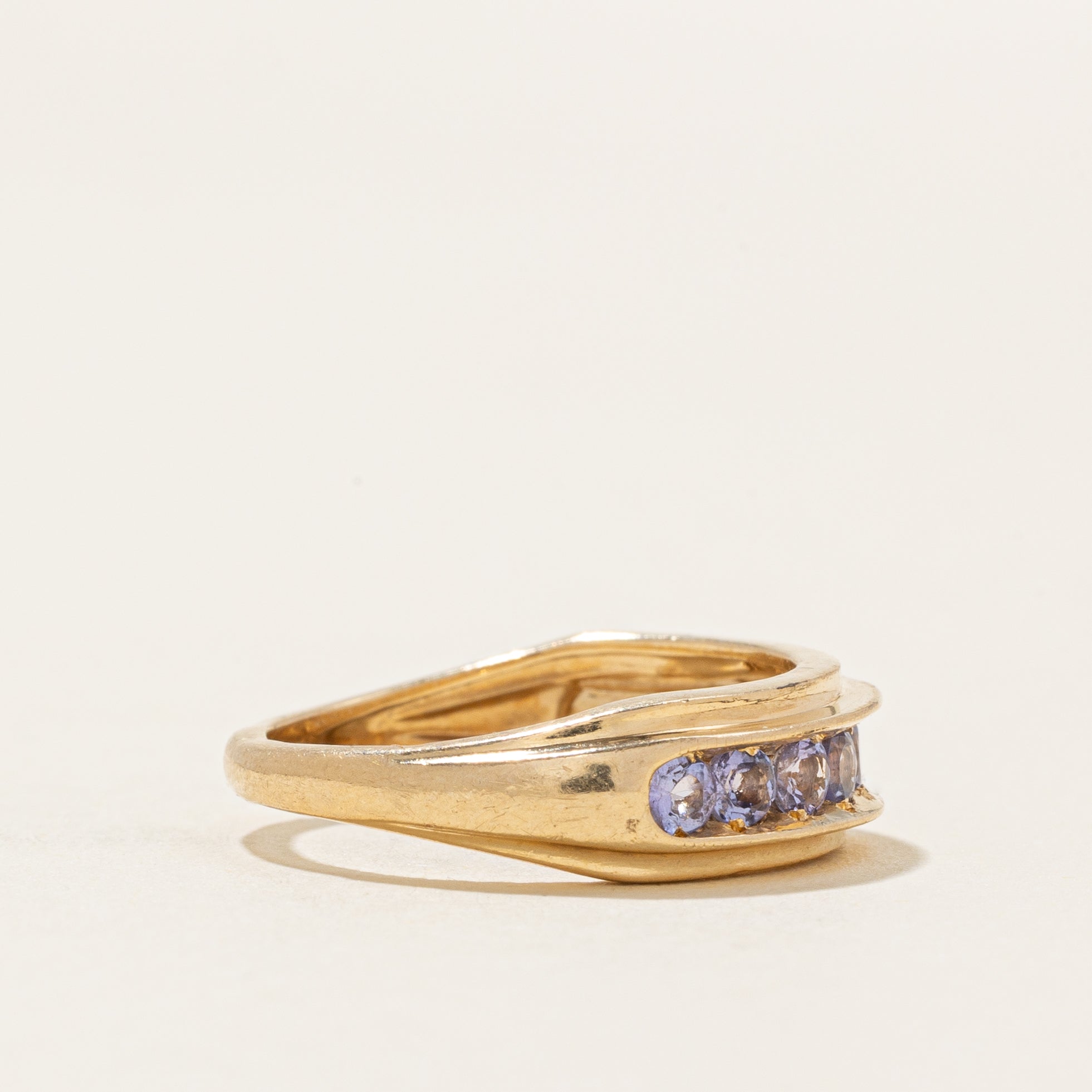 Semi Eternity Tanzanite Band | 0.38ctw | SZ 5