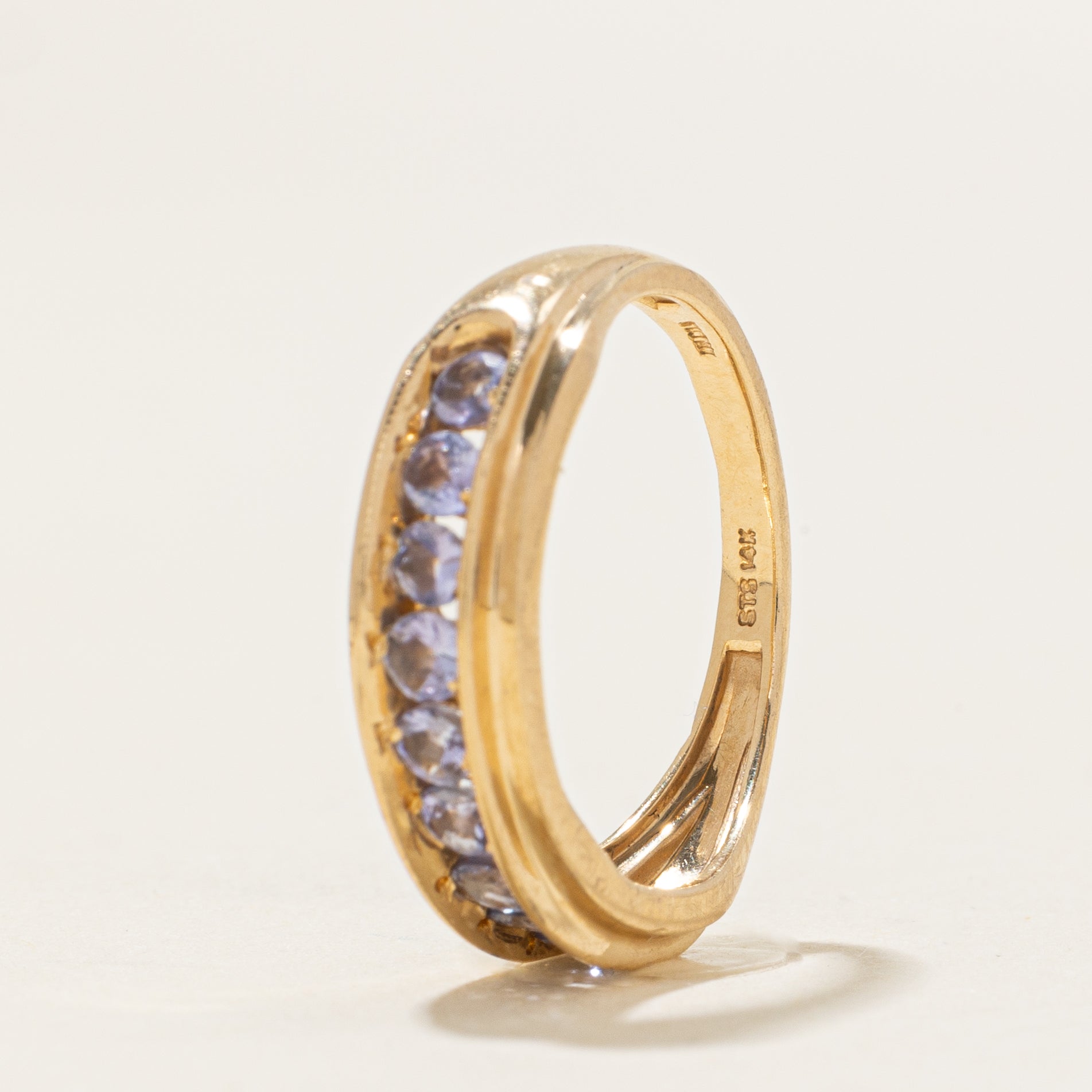 Semi Eternity Tanzanite Band | 0.38ctw | SZ 5