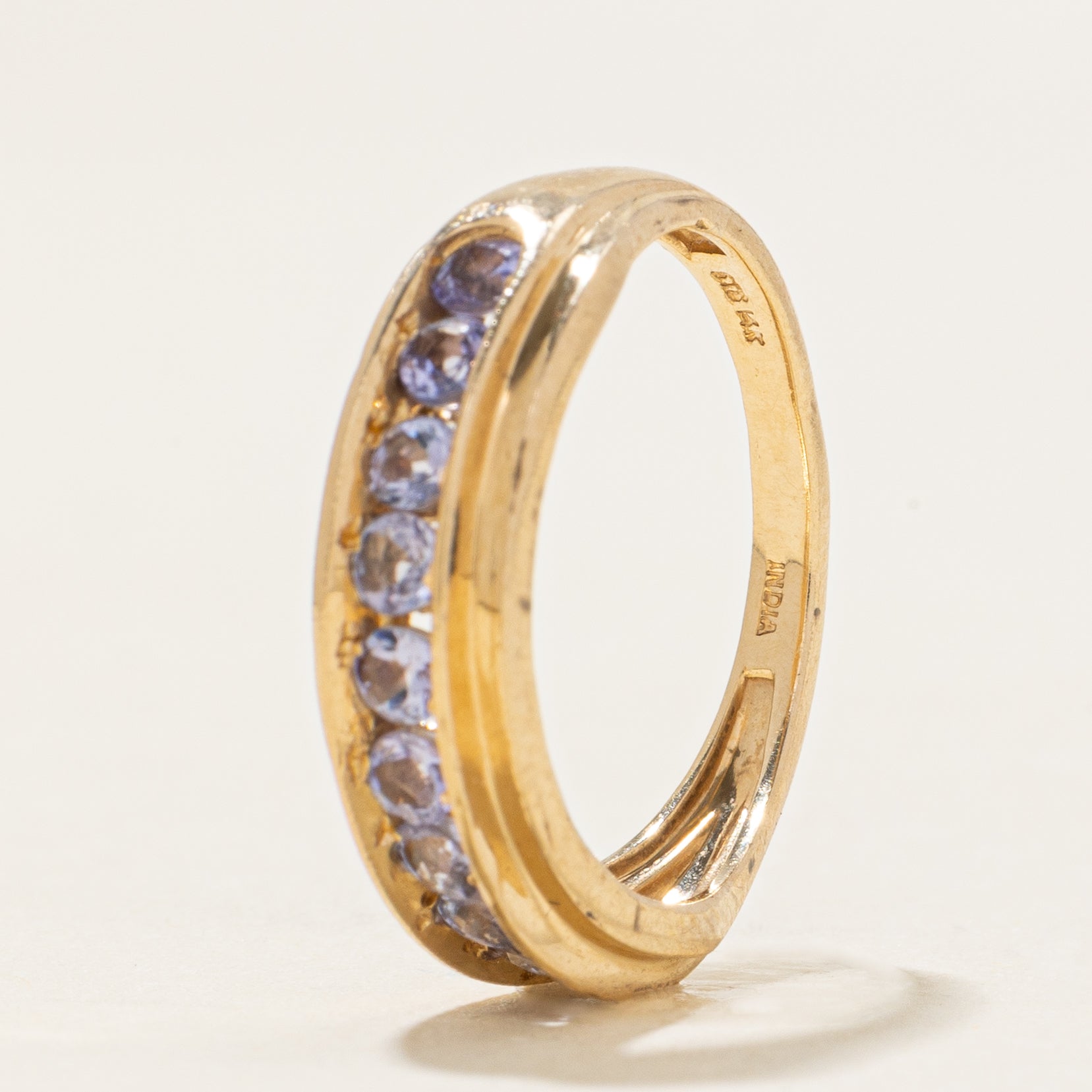 Semi Eternity Tanzanite Band | 0.38ctw | SZ 5