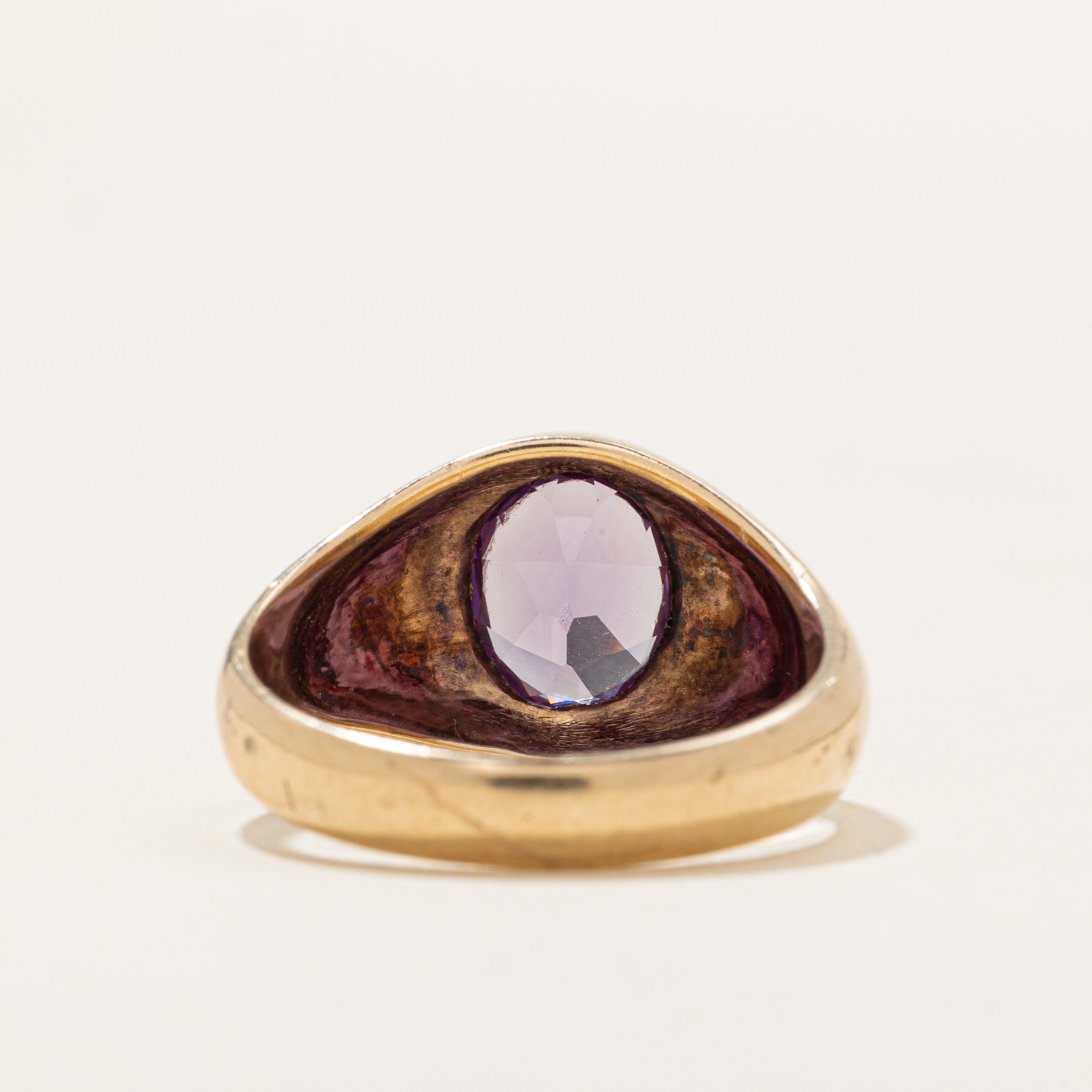 Solitaire Synthetic Colour Change Sapphire Ring | 3.00ct | SZ 9.25