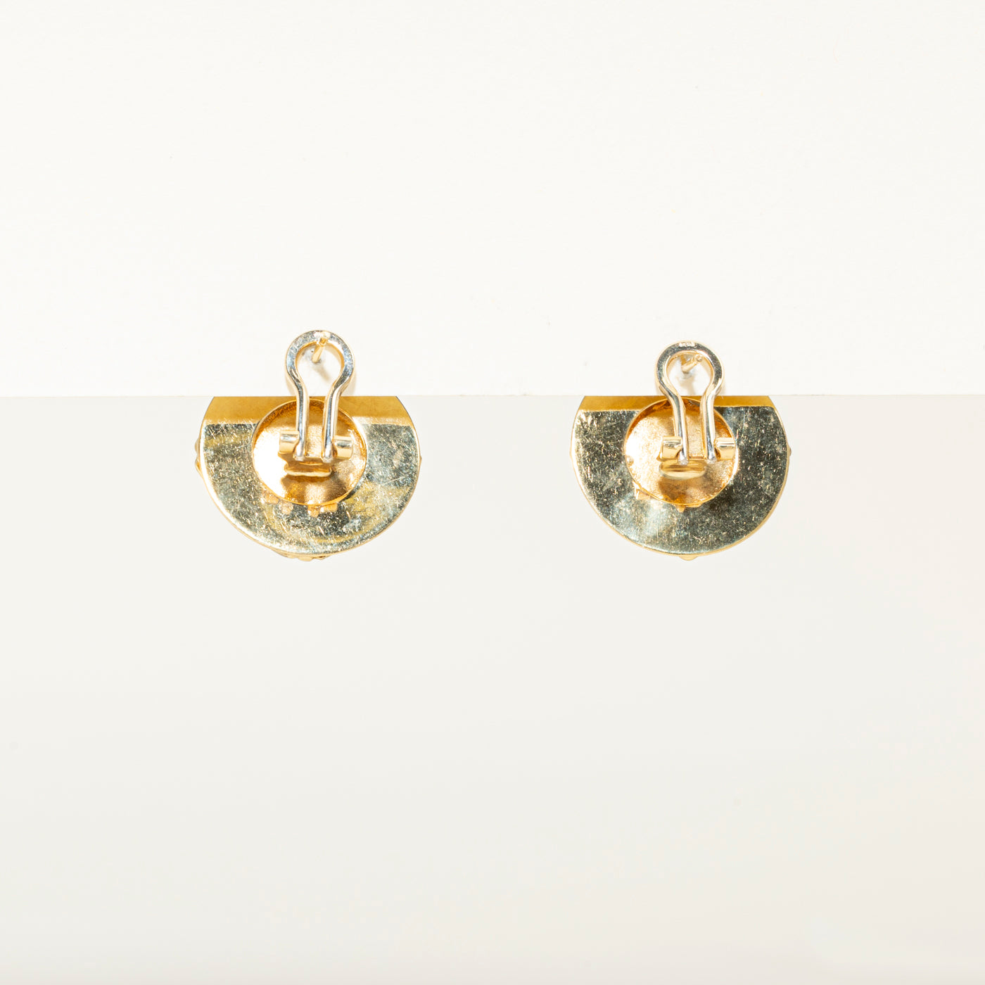 18k Onyx Geometric Chunky Stud Earrings | 8.00ctw