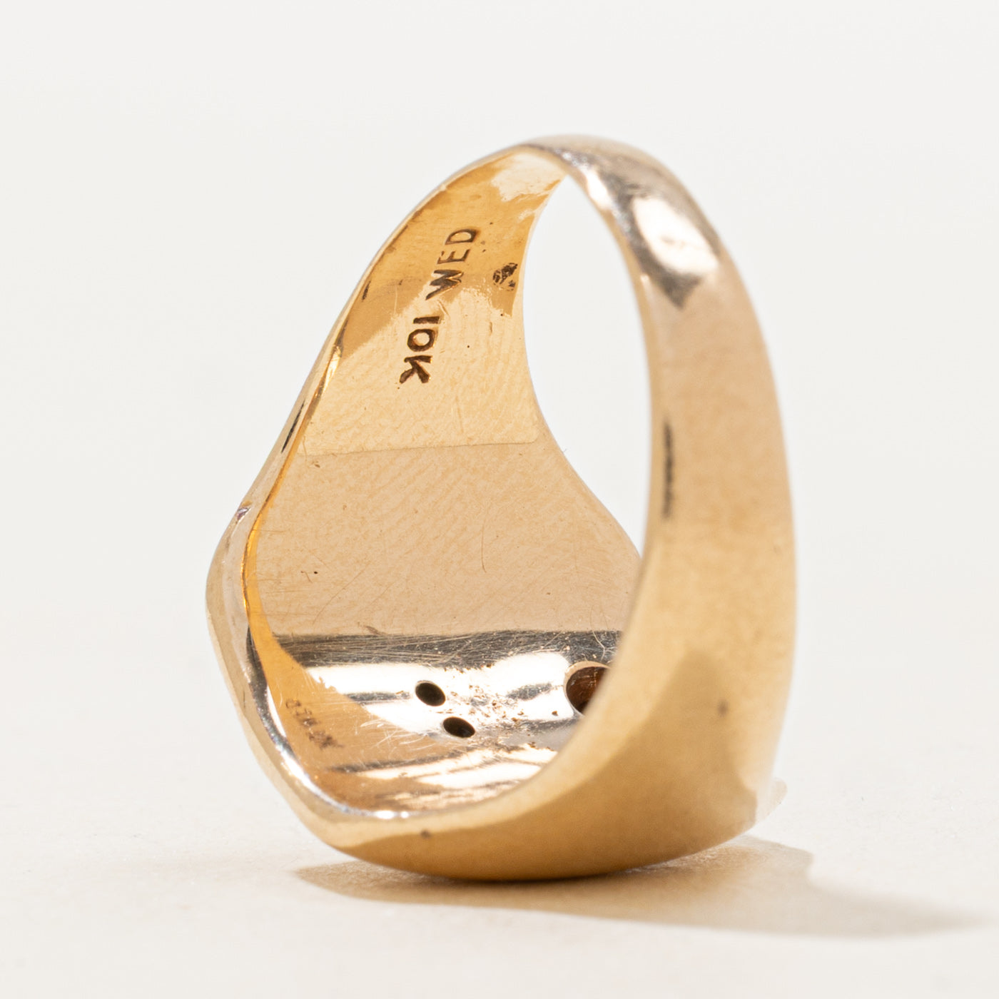 Ruby & Diamond Animal Head Ring | 0.03ctw | SZ 6.0 |