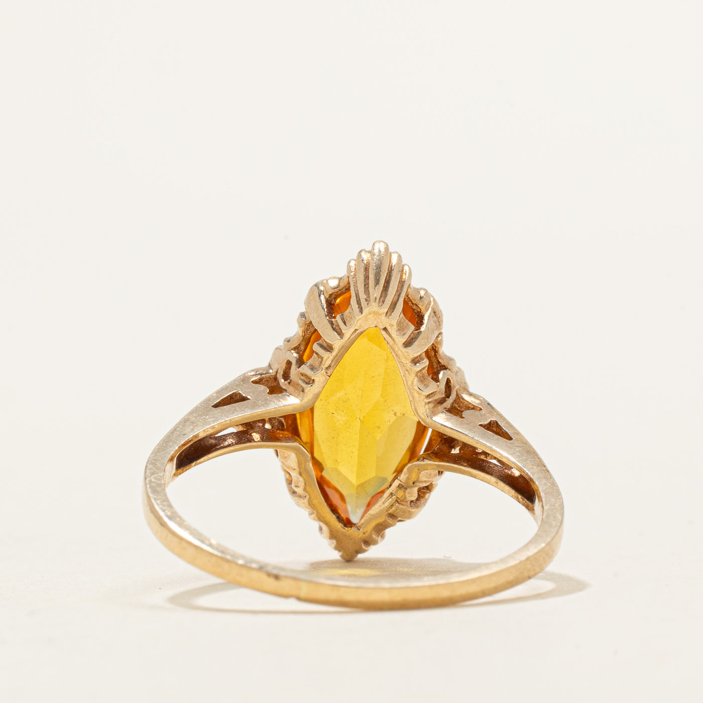 Marquise Cut Synthetic Sapphire Ring | 3.10ct | SZ 8