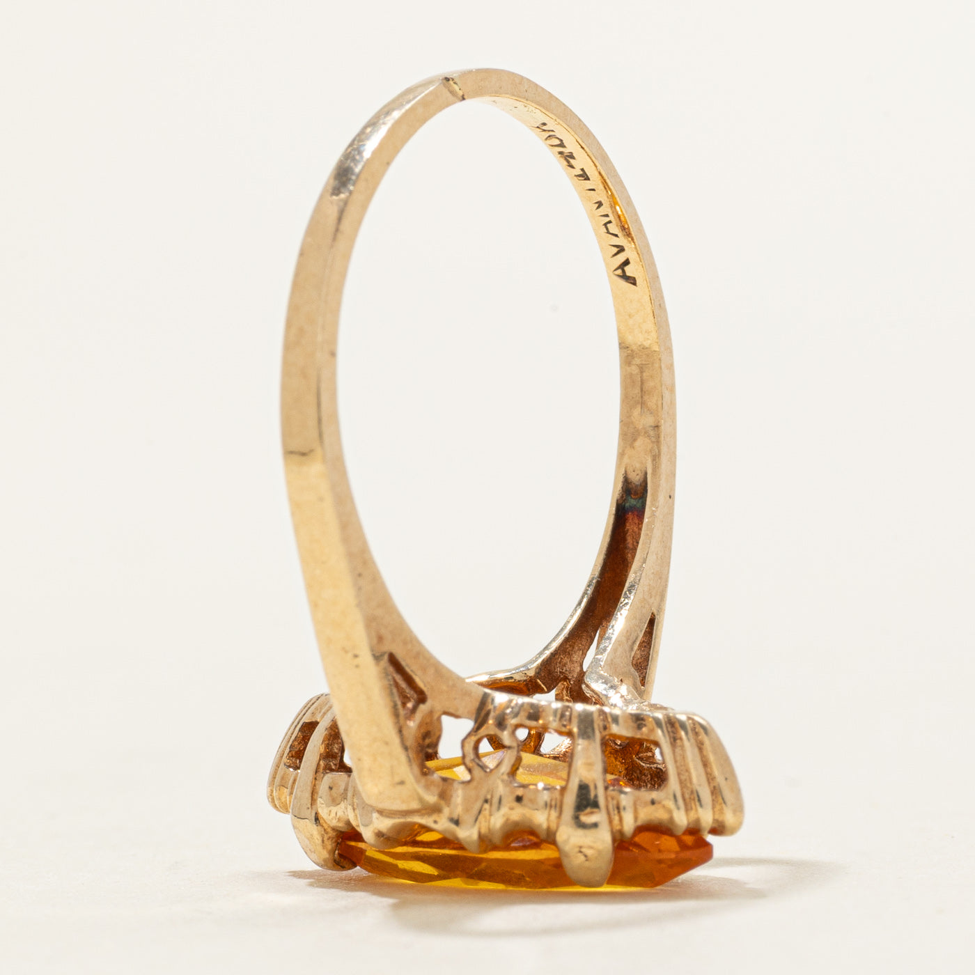 Marquise Cut Synthetic Sapphire Ring | 3.10ct | SZ 8