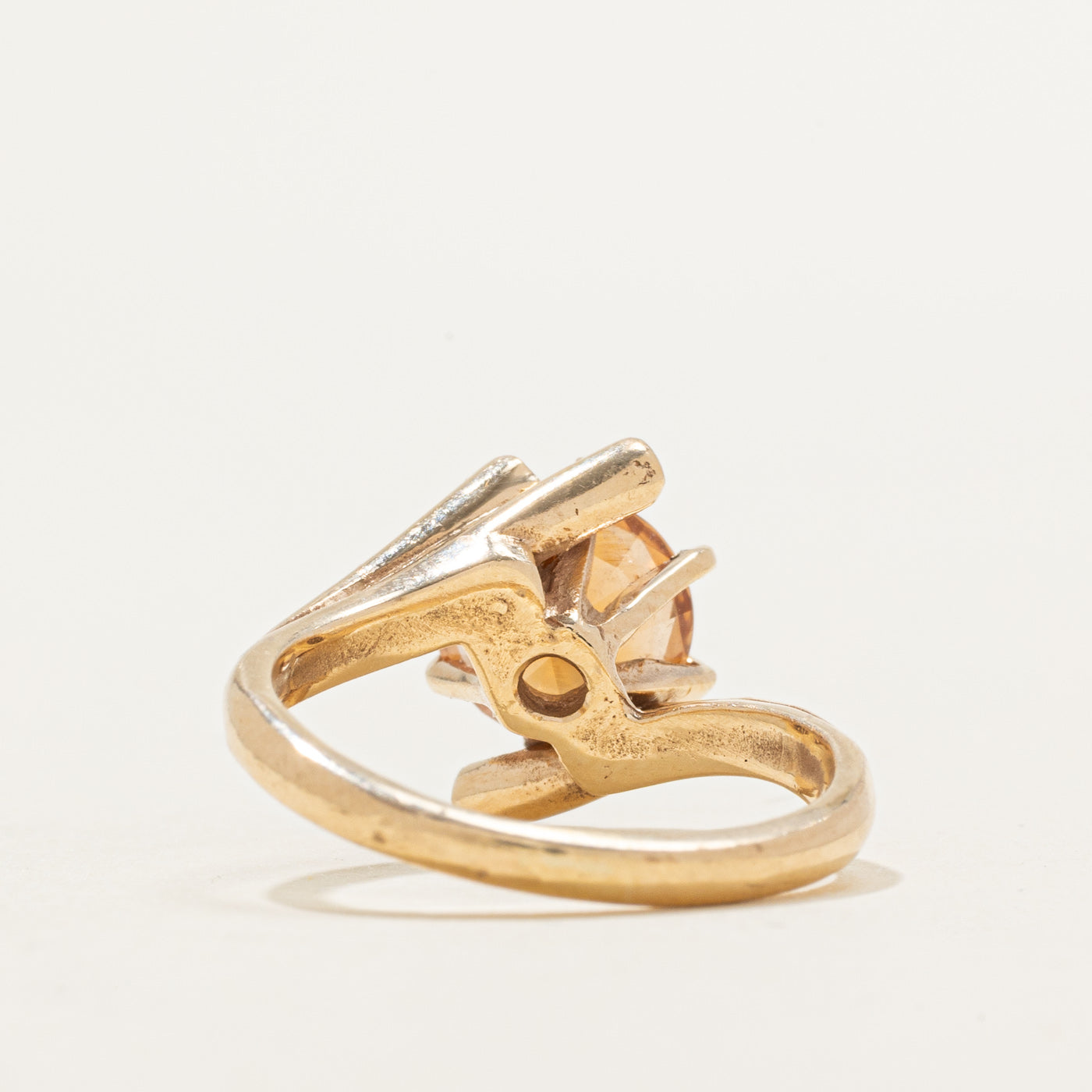 Hessonite Garnet Bypass Ring | 3.00ct | SZ 7.0