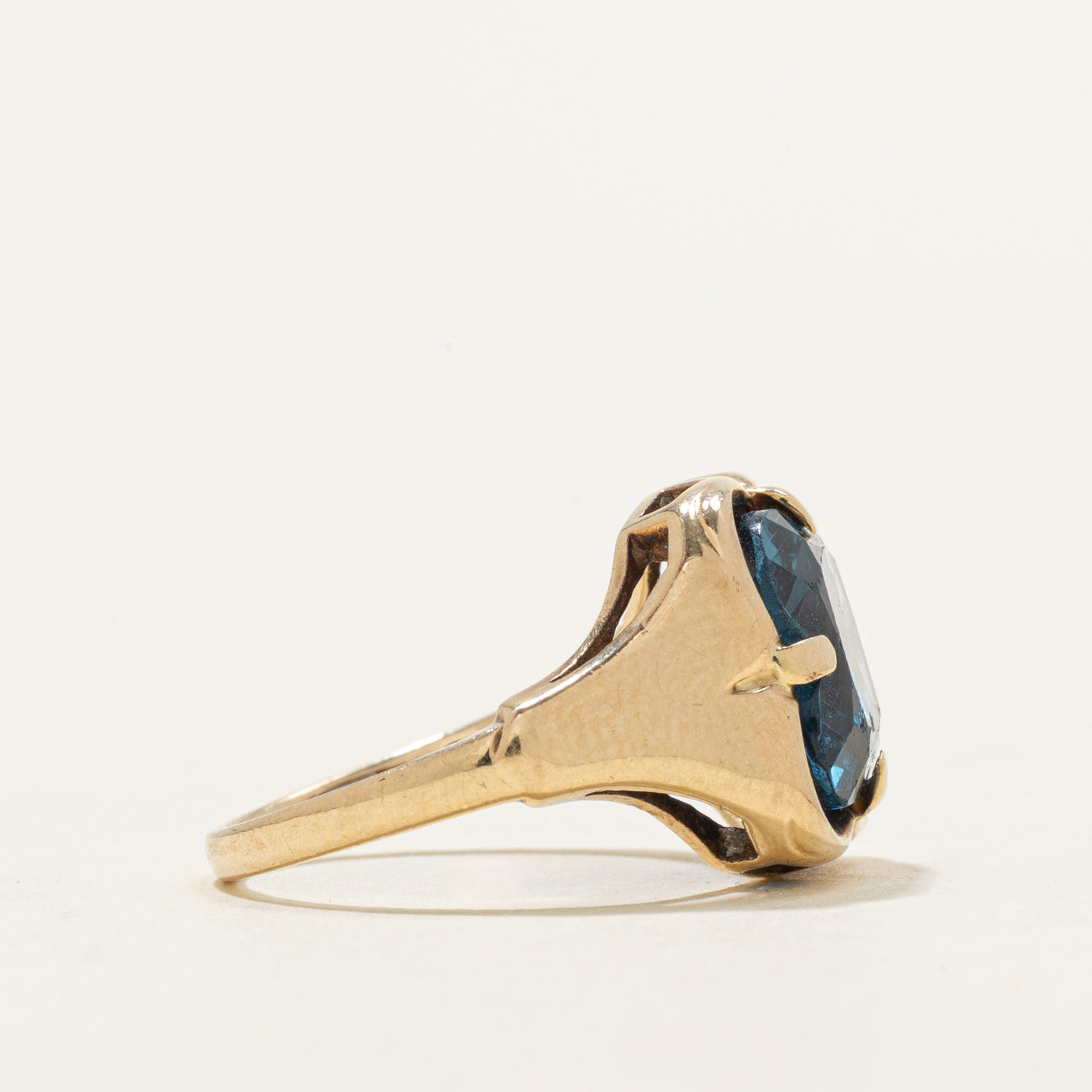 Clover Leaf Cut Synthetic Spinel Ring | 5.00ct | SZ 5.0