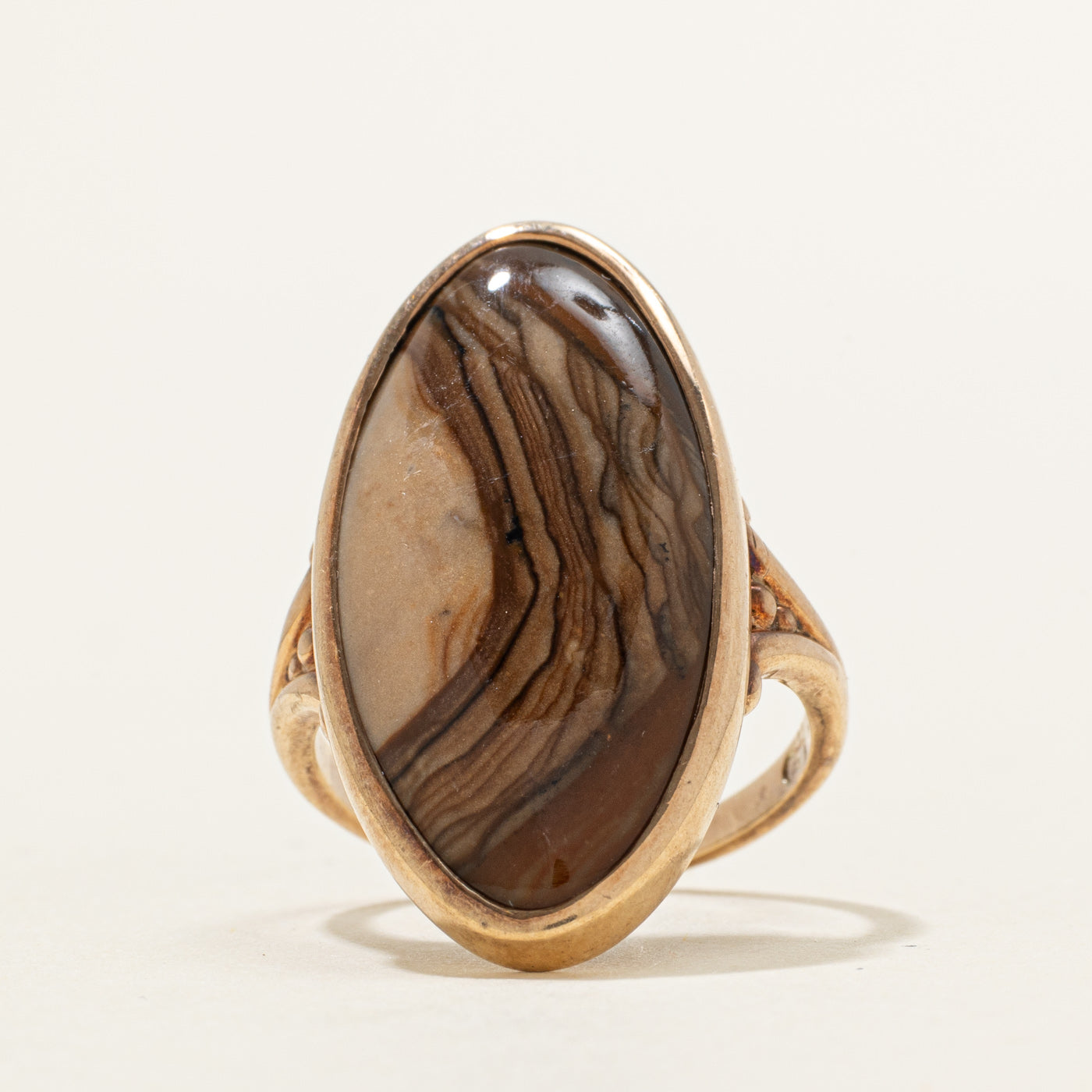 Agate Cocktail Ring | 9.00ct | SZ 5.5