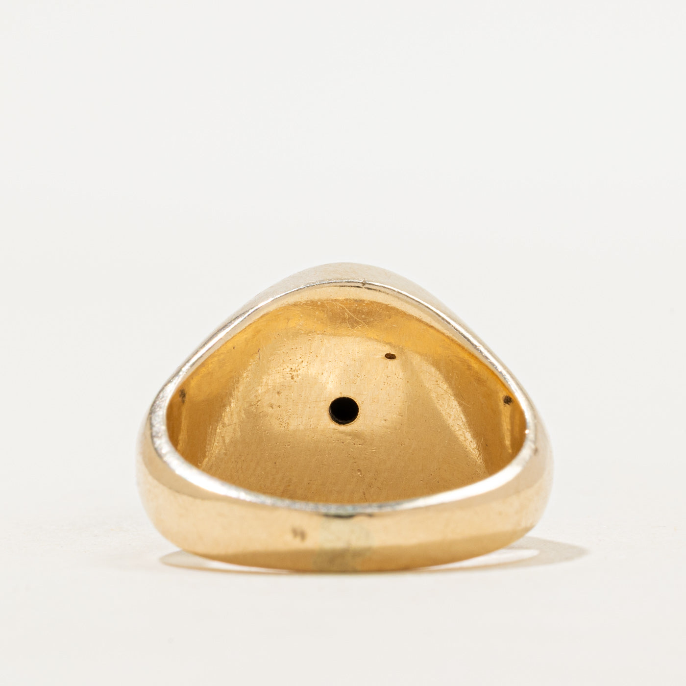 Synthetic Star Sapphire & Natural Diamond Cocktail Ring | 9.66ct, 0.01ctw | SZ 7.25