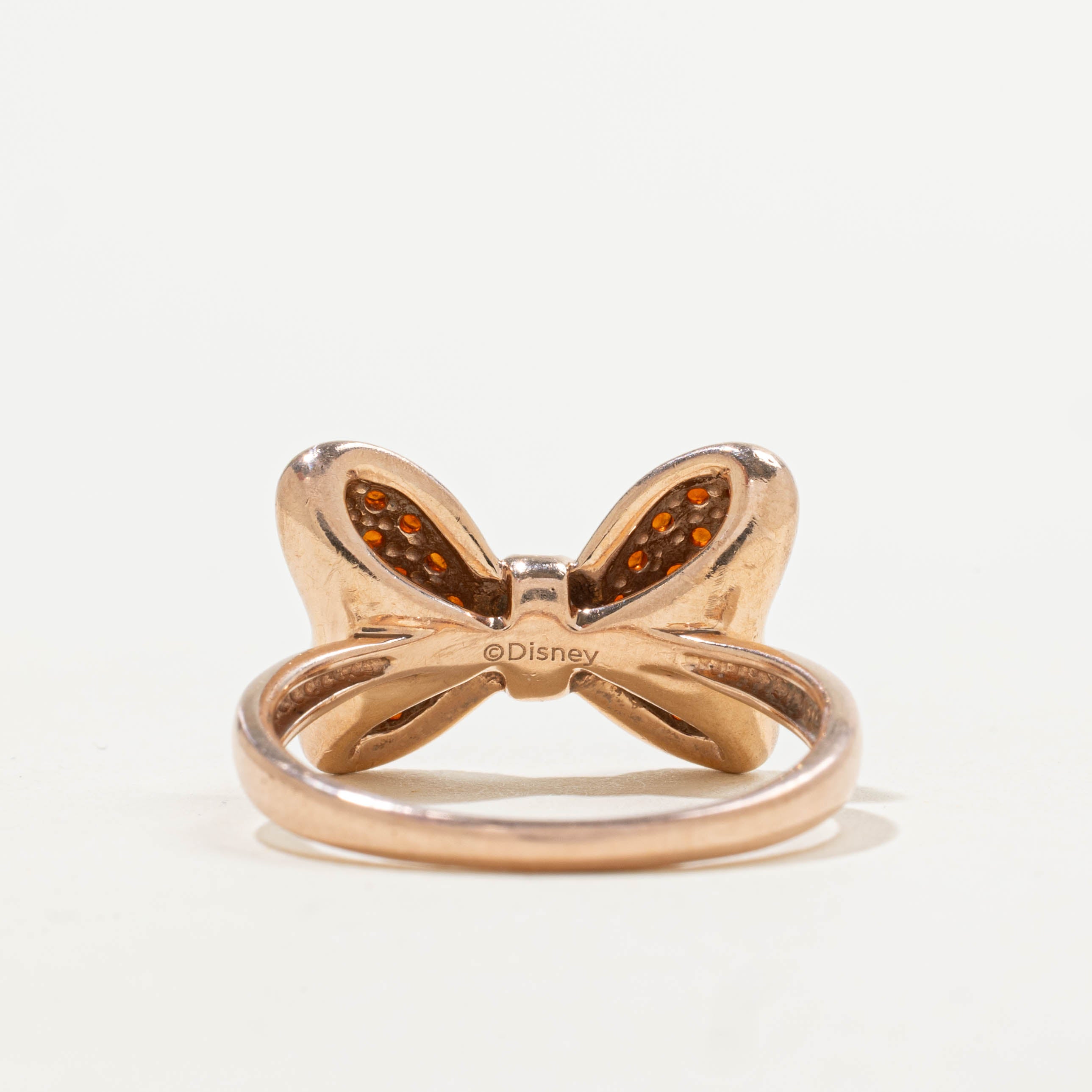 10k Scattered Garnet Butterfly Ring | 1.00ctw, 0.03ctw | SZ 8.75