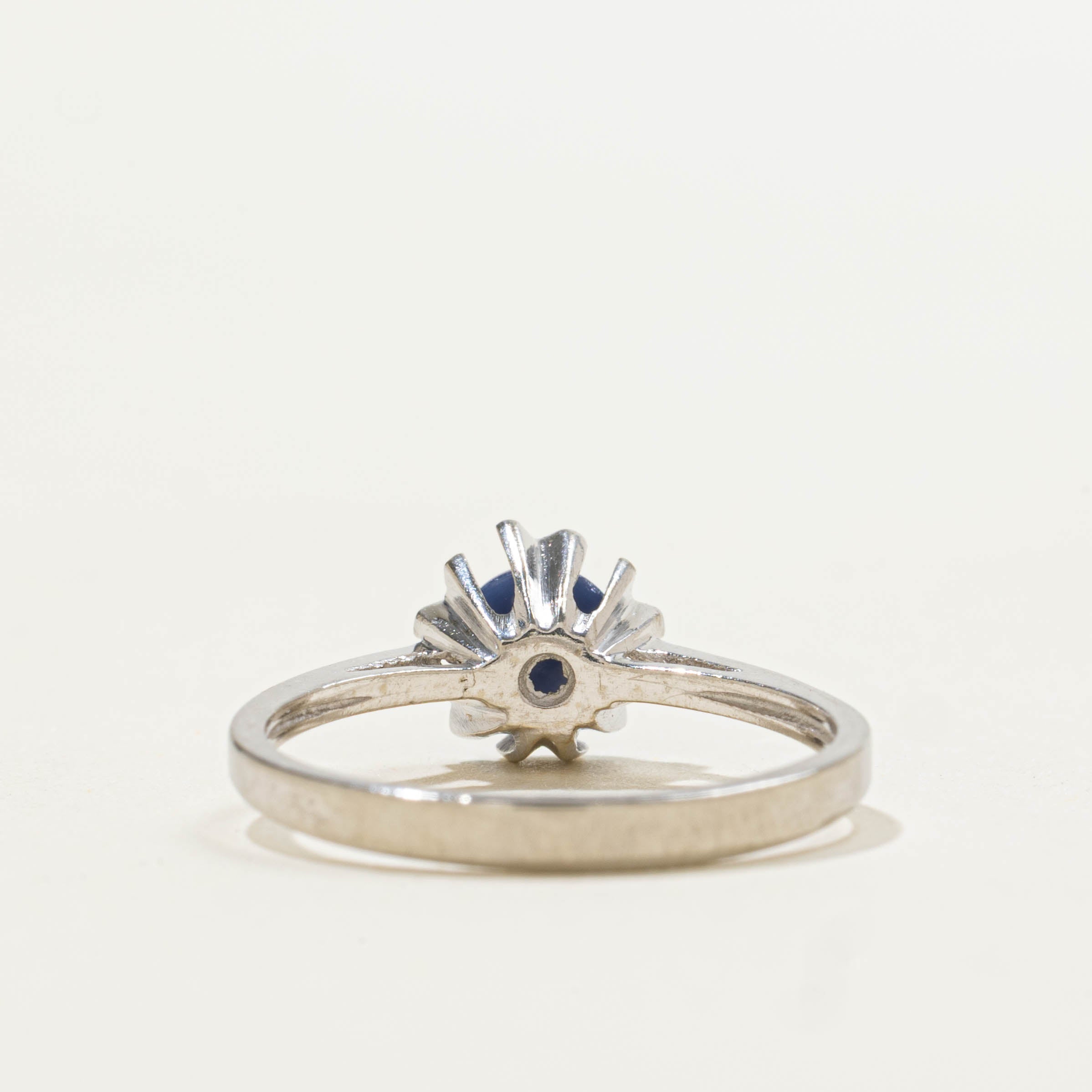 10k Synthetic Star Sapphire Ring | 1.08ct | SZ 5.5